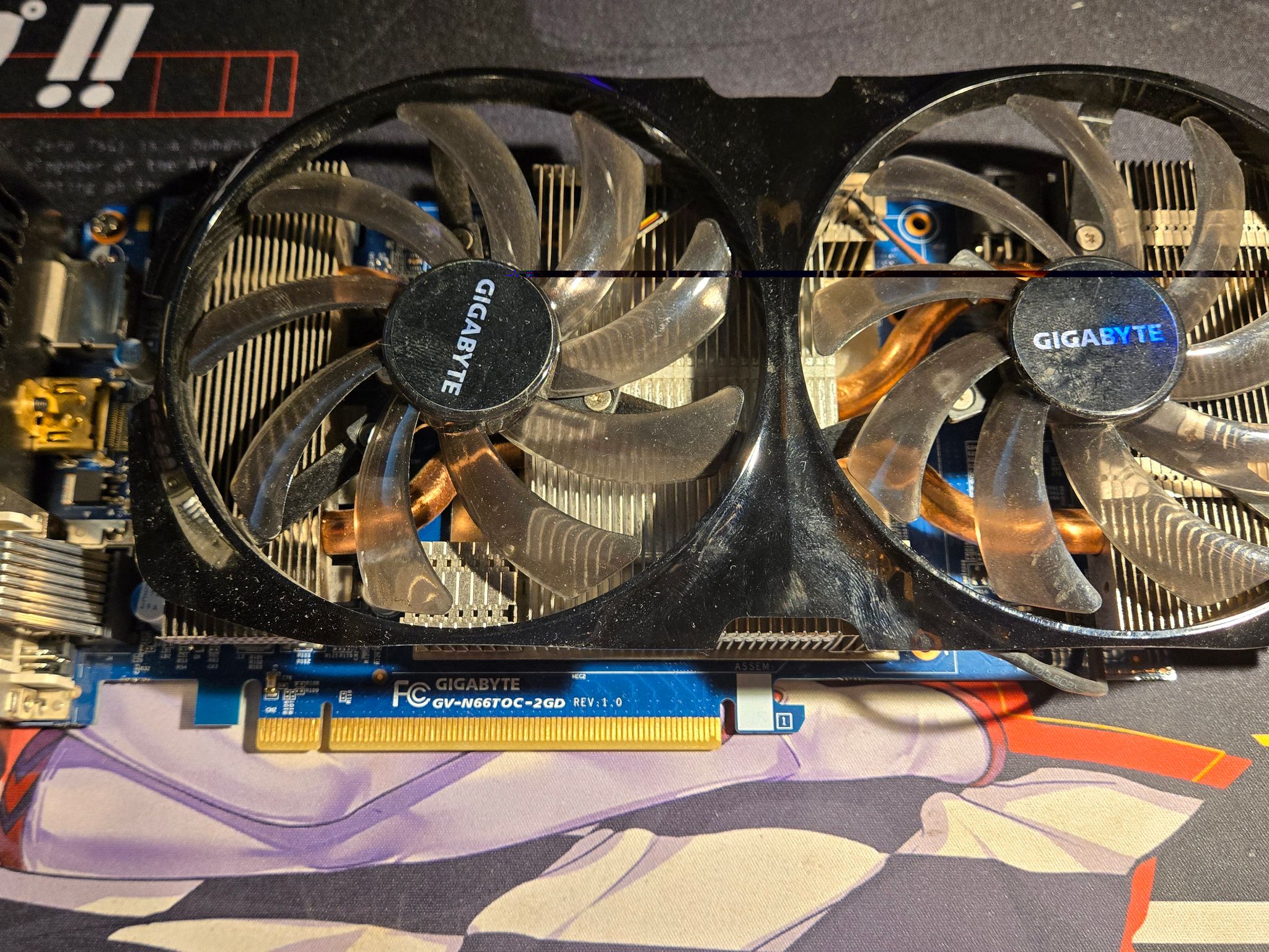 USED GIGABYTE GTX 660 Ti WindForce 2X OC Discreet GPU