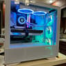 Blizzard White Custom Gaming PC, 4070Ti Ryzen 9 7900X3D