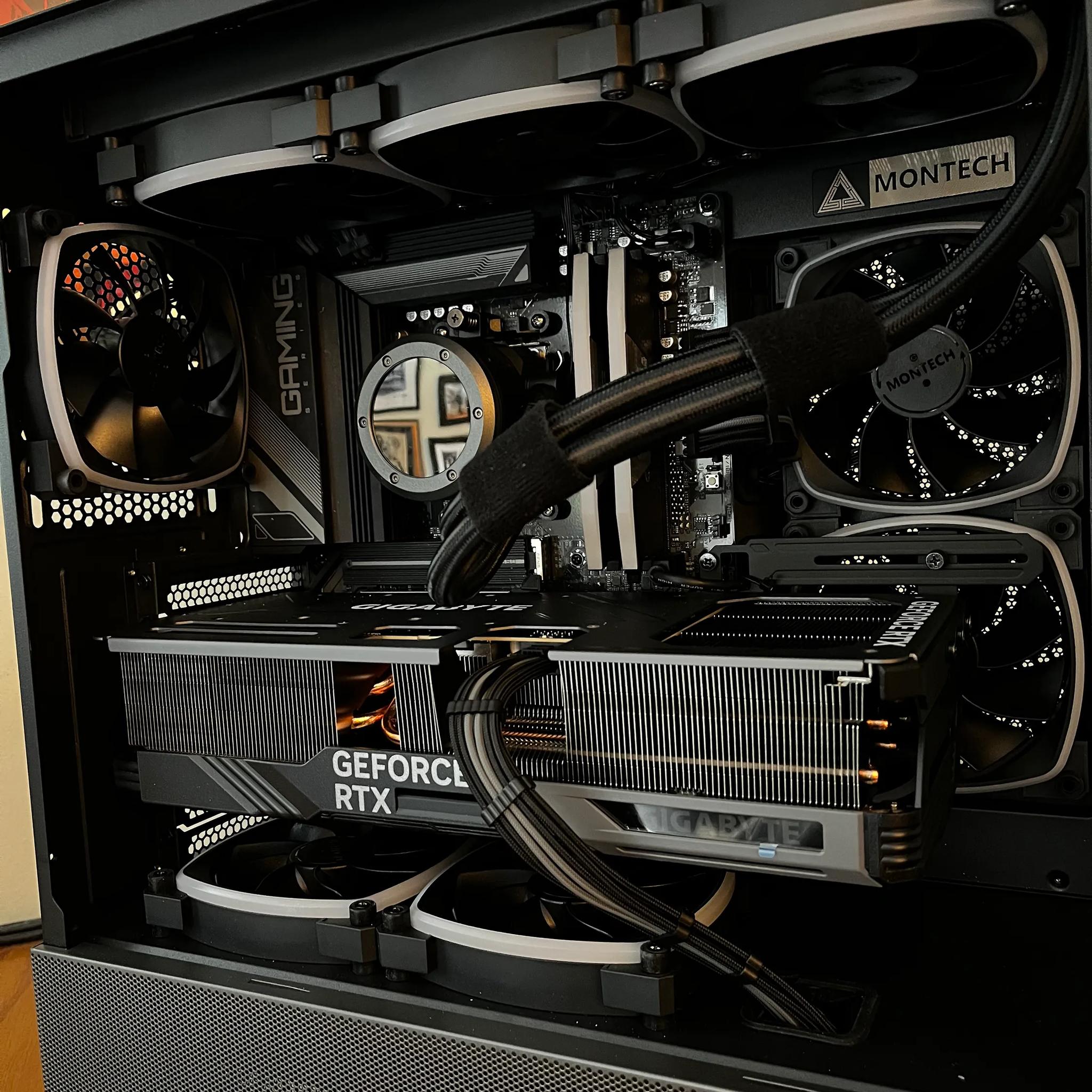 Monolith - RTX 4080 SUPER | Ryzen 7 7800X3D | 32GB DDR5 @ 6000MT/sec | 4TB storage | 1050W PSU