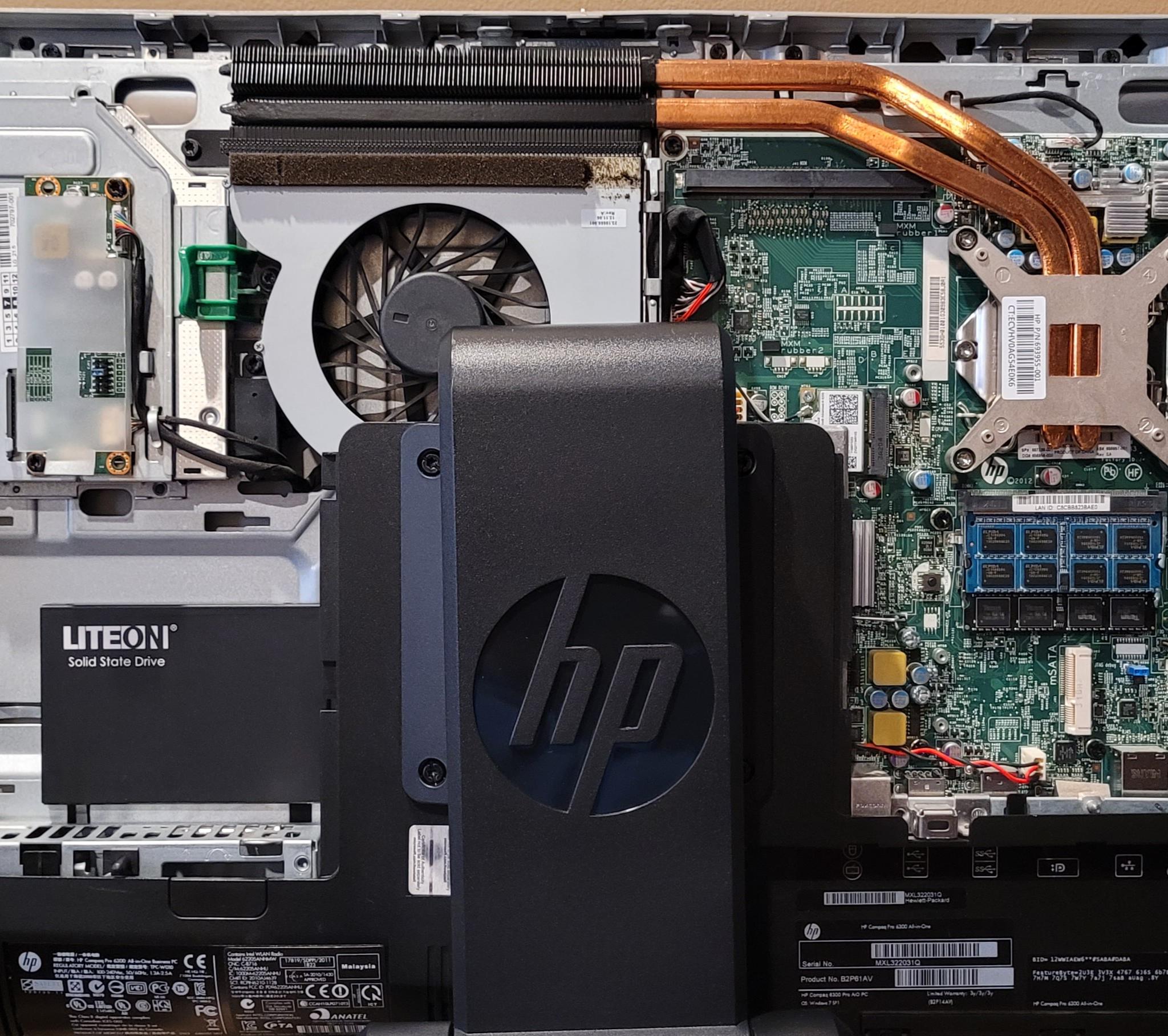 HP Compaq Pro 6300 All-in-One | i5-3570S 3.1GHZ | 12GB RAM | 240GB SSD | WIN 10 | XP Vista Gaming