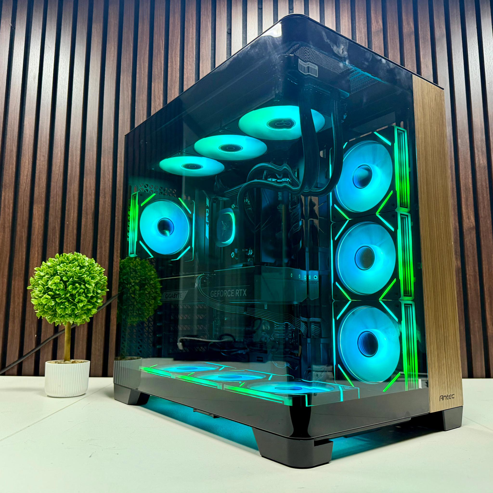 RTX 5070 TI | Ryzen 9800X3D | 32GB DDR5 CL 30 | 2TB M.2 | 1200 Watt Gold PSU | AIO