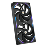 F280x Black performance single frame pc fan