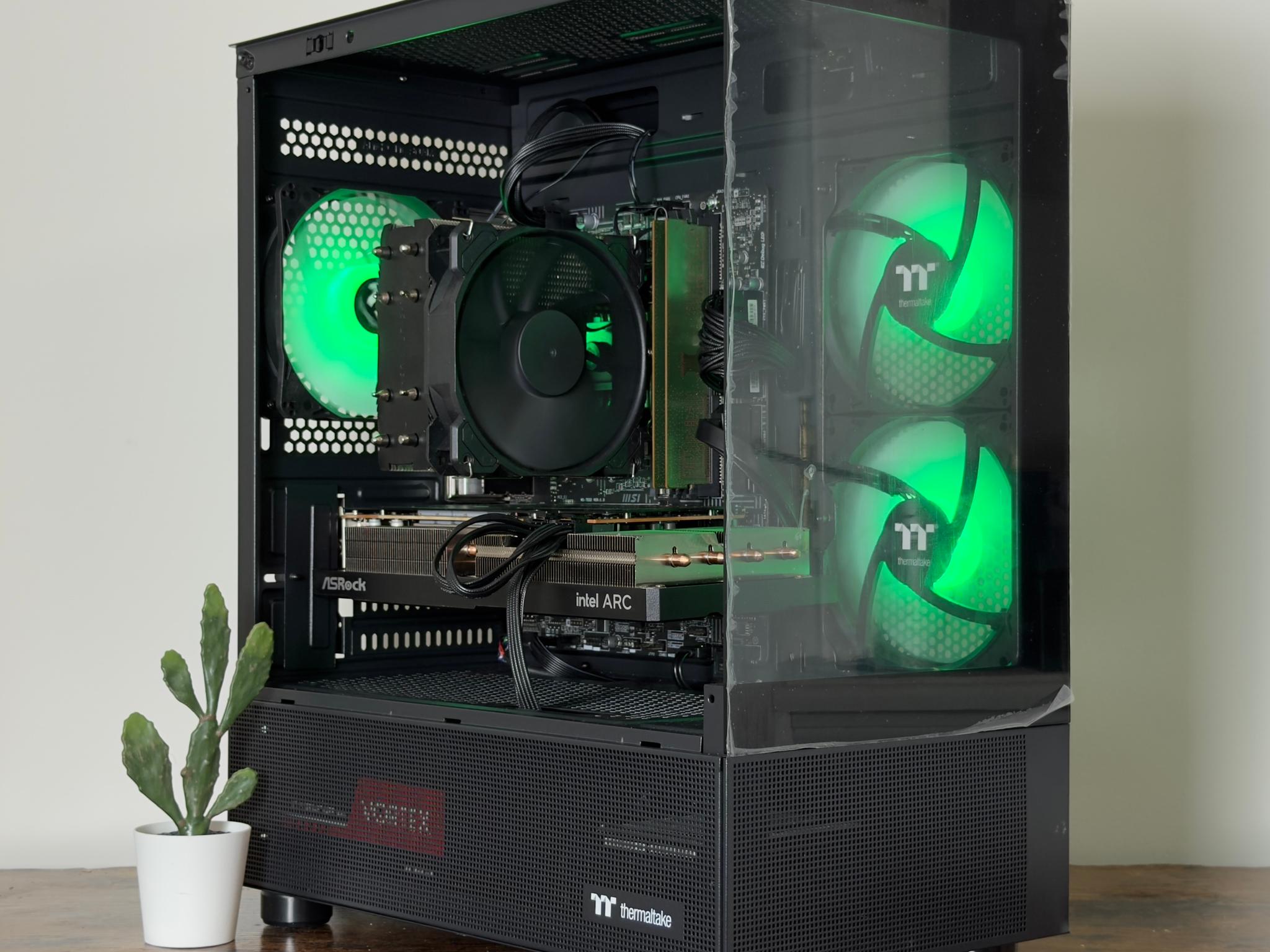 ⚫️ INTEL i5 10400 | INTEL ARC A580 | 1.5TB Storage | 16gb RAM | 1080p GAMING PC ⚫️