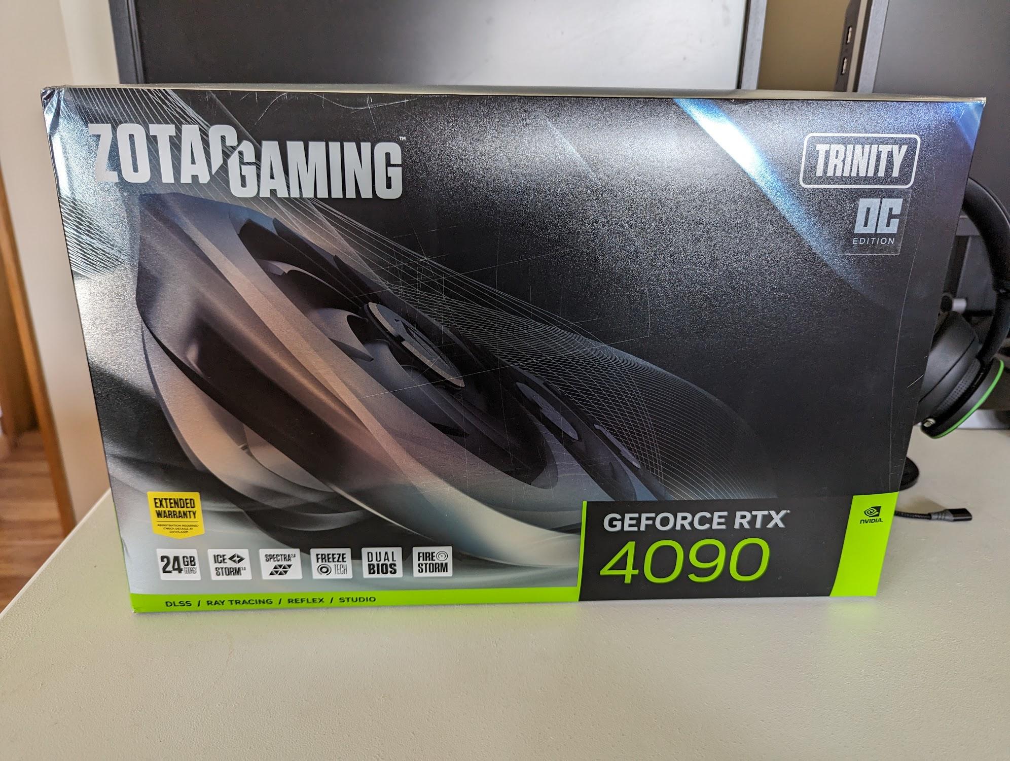ZOTAC Gaming NVIDIA GeForce RTX 4090 Trinity OC 24GB