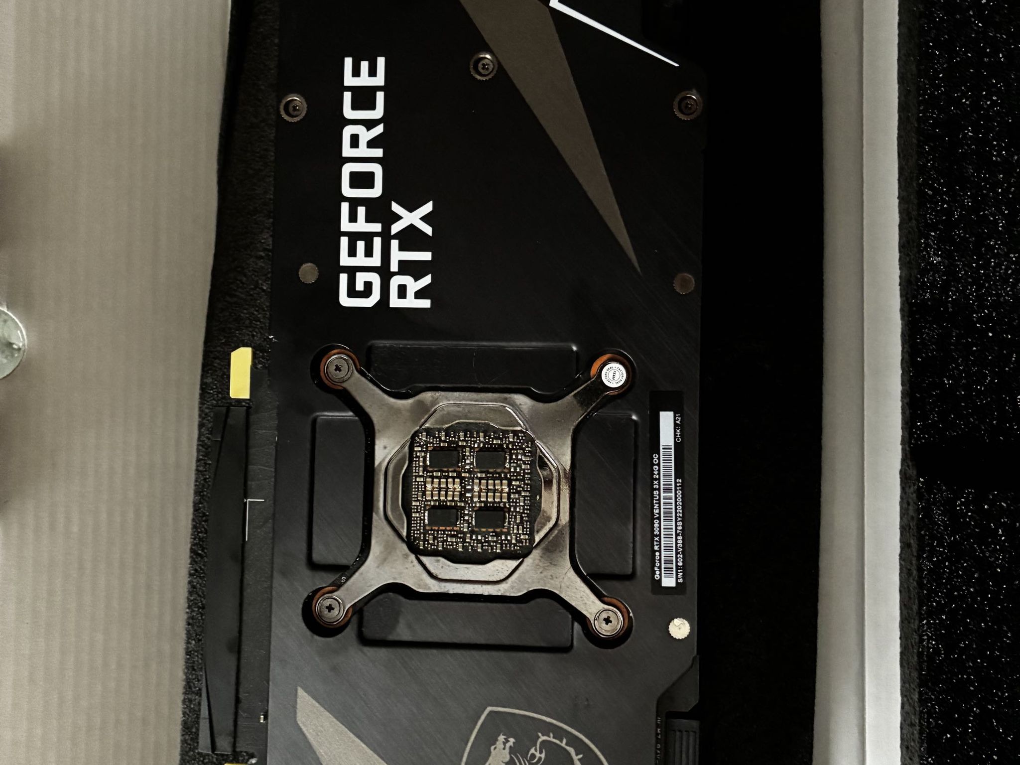 MSI GeForce RTX 3090 VENTUS 3X 24G OC