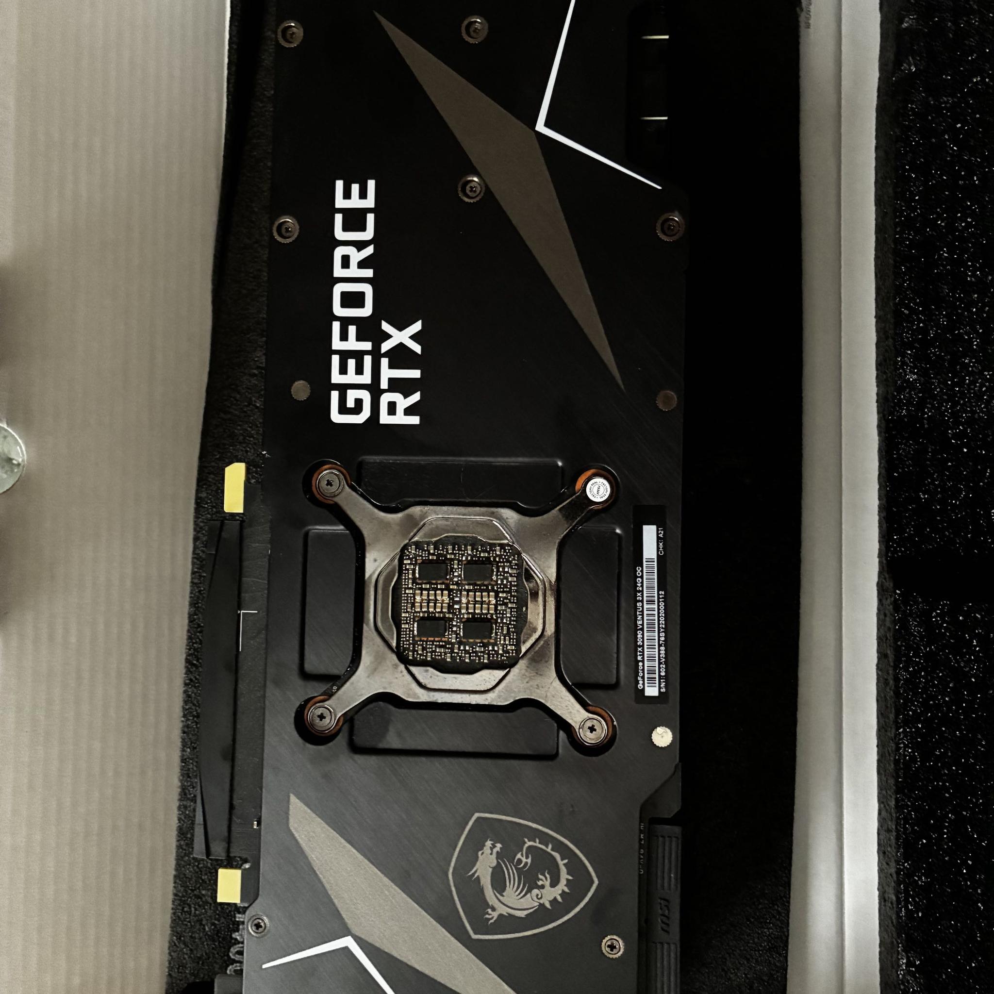 MSI GeForce RTX 3090 VENTUS 3X 24G OC