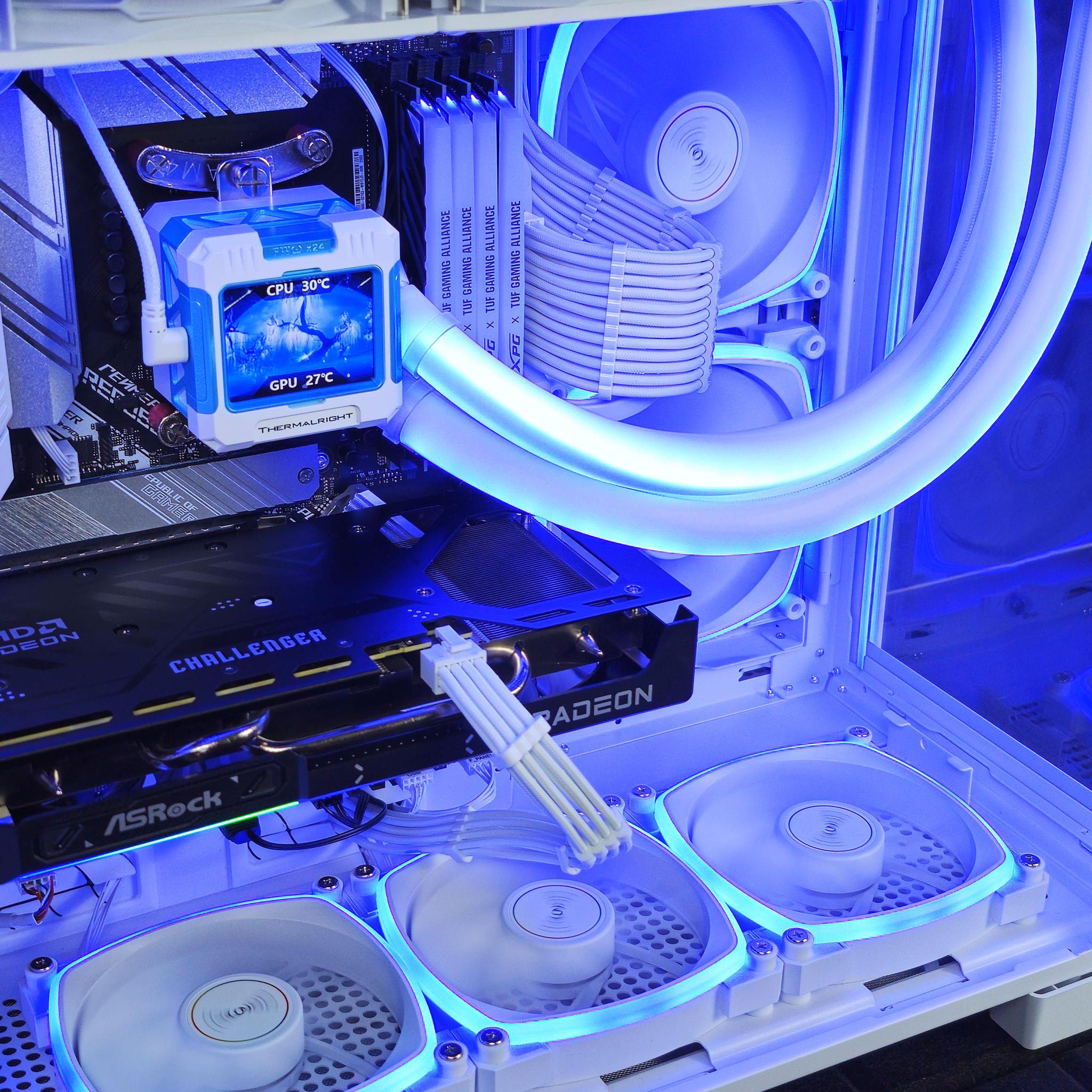 ☃️ AMD 9060XT 16GB • Ryzen 9 • 32GB RAM • 2TB Storage • Plug n' Play Gaming PC