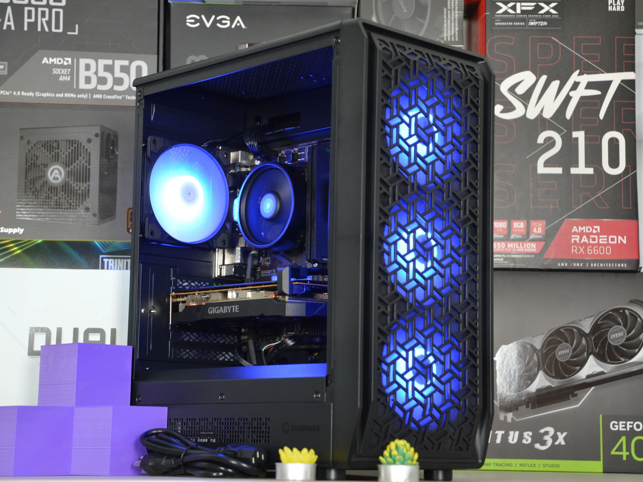 🧊🧊| RX 5500XT 8GB | RYZEN 3 2300X | 16GB DDR4 RAM | 512GB NVME SSD | The Fridge |