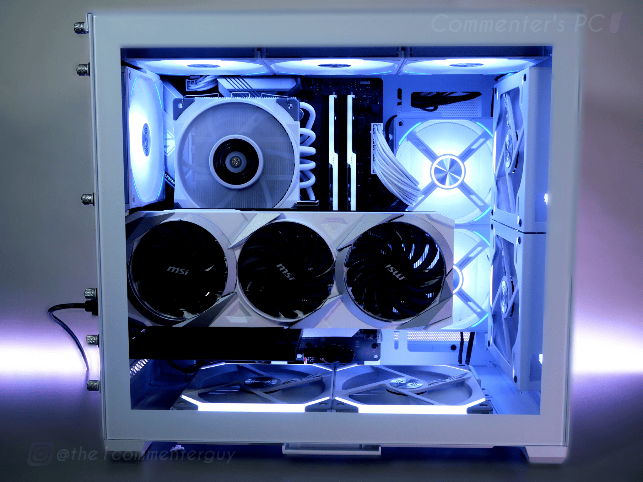 Oreo Blizzard | Ryzen 7 5800x, RTX 3060 ti, 32gb ram, 1tb nvme