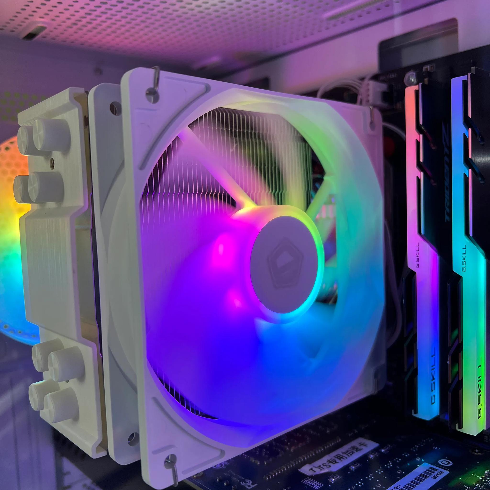 ☃️ INSANE VALUE ☃️ | White RGB Gaming PC (Ryzen 5 5500, GTX 1080, 16GB RAM, 1TB NVME, WIFI)