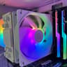 ☃️ INSANE VALUE ☃️ | White RGB Gaming PC (Ryzen 5 5500, GTX 1080, 16GB RAM, 1TB NVME, WIFI)