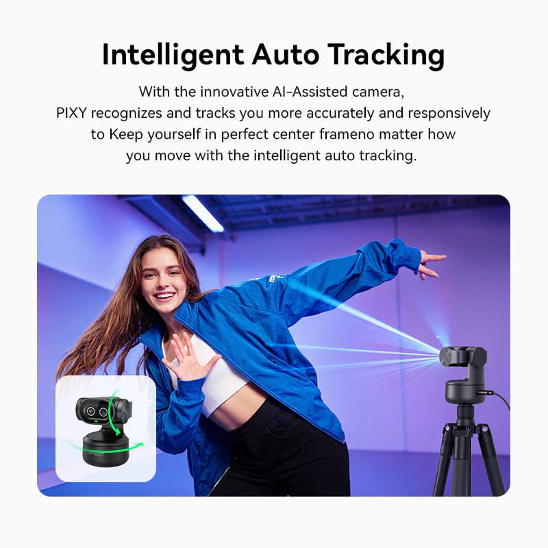 4K AI Webcam - Emeet Pixy Dual Camera