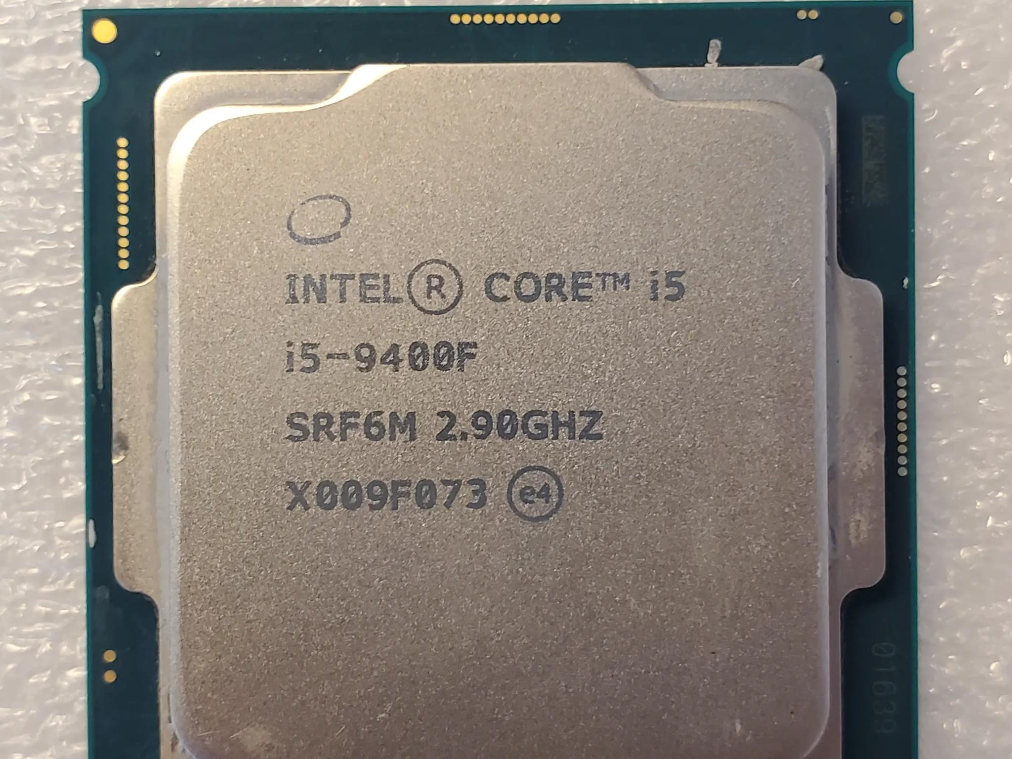 Intel Core i5-9400F 2.90GHZ SRF6M CPU Processor