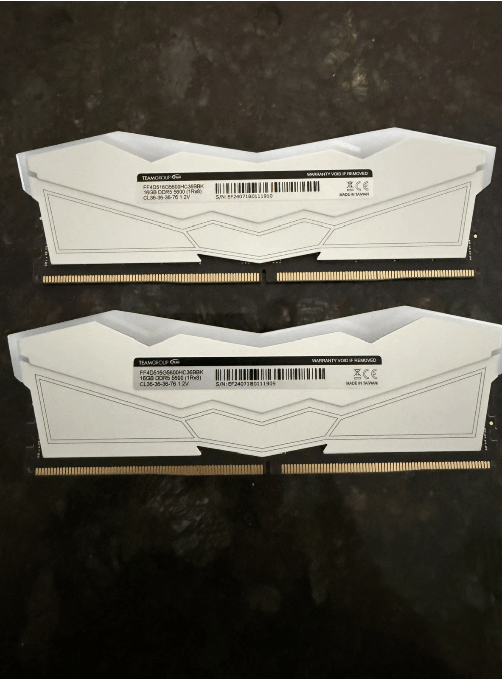TEAMGROUP T-Force Vulcan 16GB DDR5-5600 (2x8GB) - Image 2