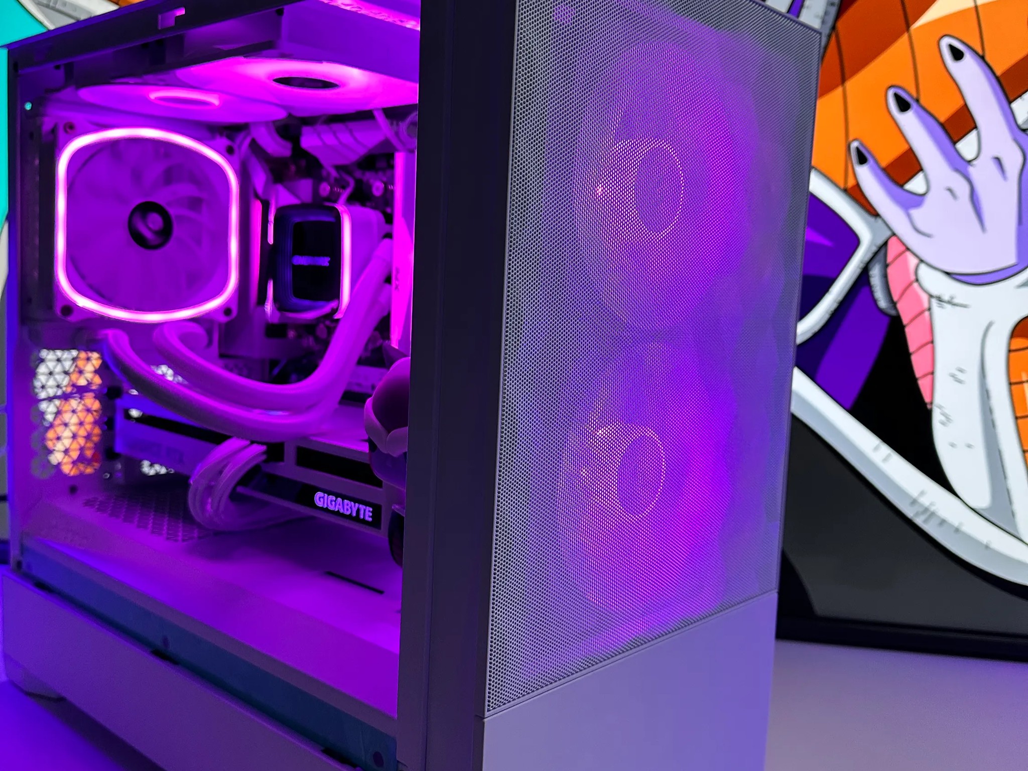 🧊👑Frieza👑🧊-Liquid Cooler Gaming PC-Nvidia RTX 3060 Ti 8GB-AMD Ryzen 5 5600X-16GB DDR4 -1TB NVME
