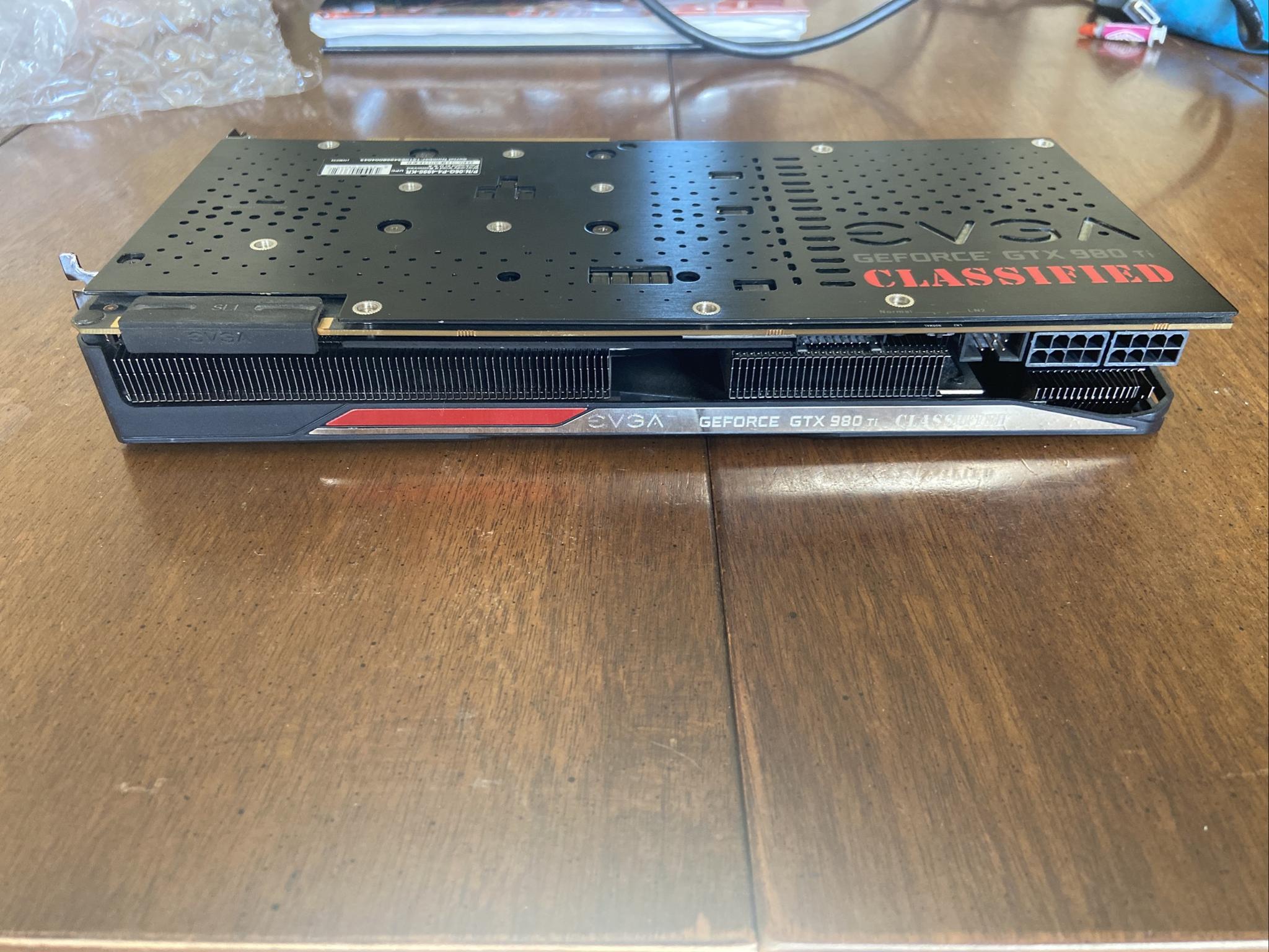 Evga Gtx 980 ti classified 6GB