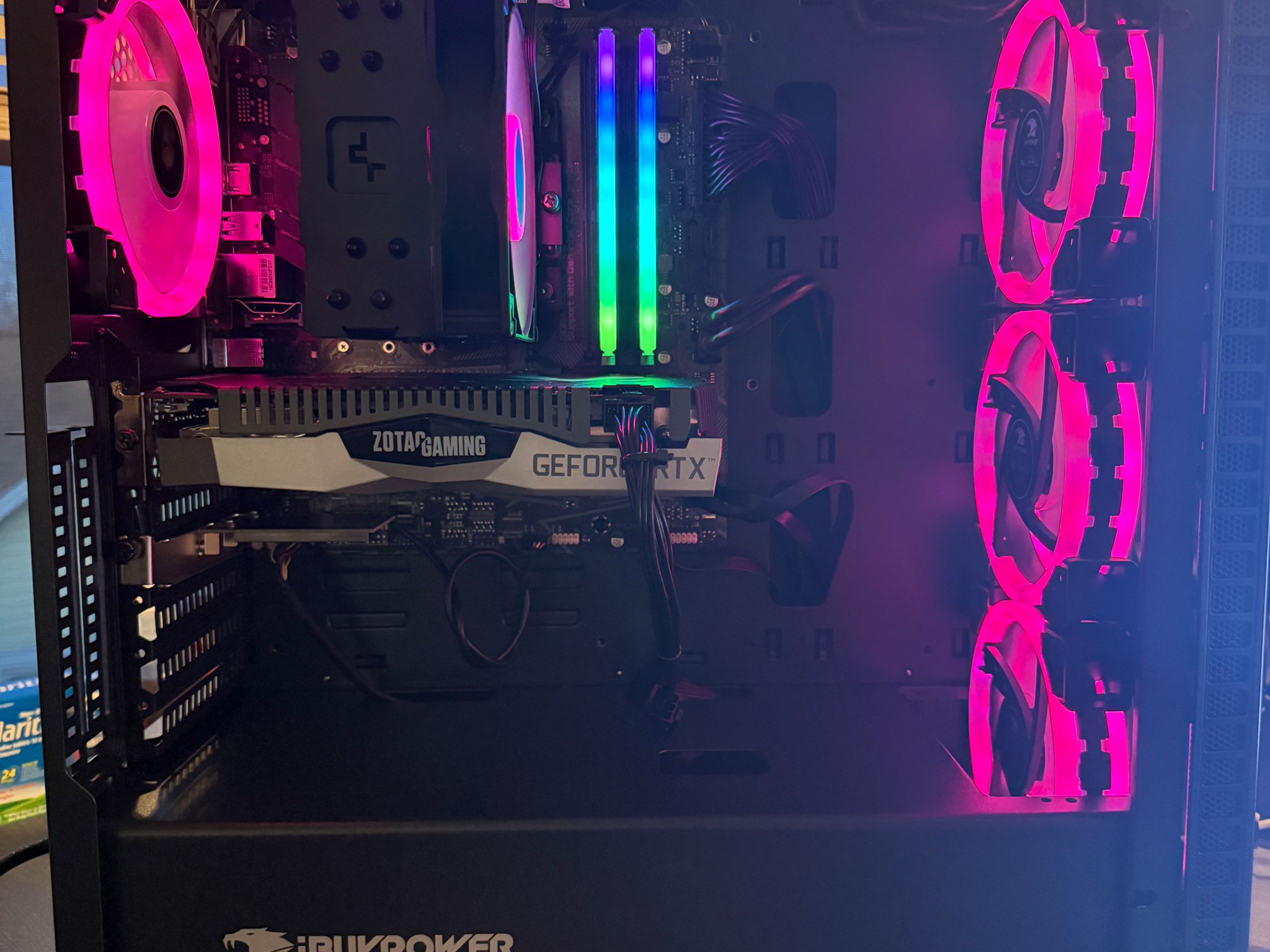 StealthStrike 2060 – High-Performance Gaming PC with Intel i5 10400F, RTX 2060 Super & 32GB RAM