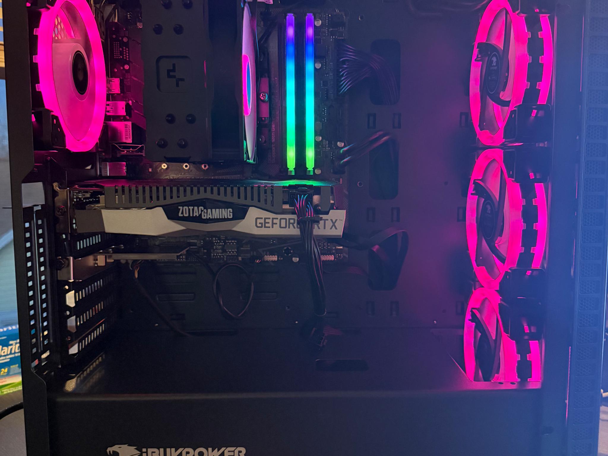 StealthStrike 2060 – High-Performance Gaming PC with Intel i5 10400F, RTX 2060 Super & 32GB RAM