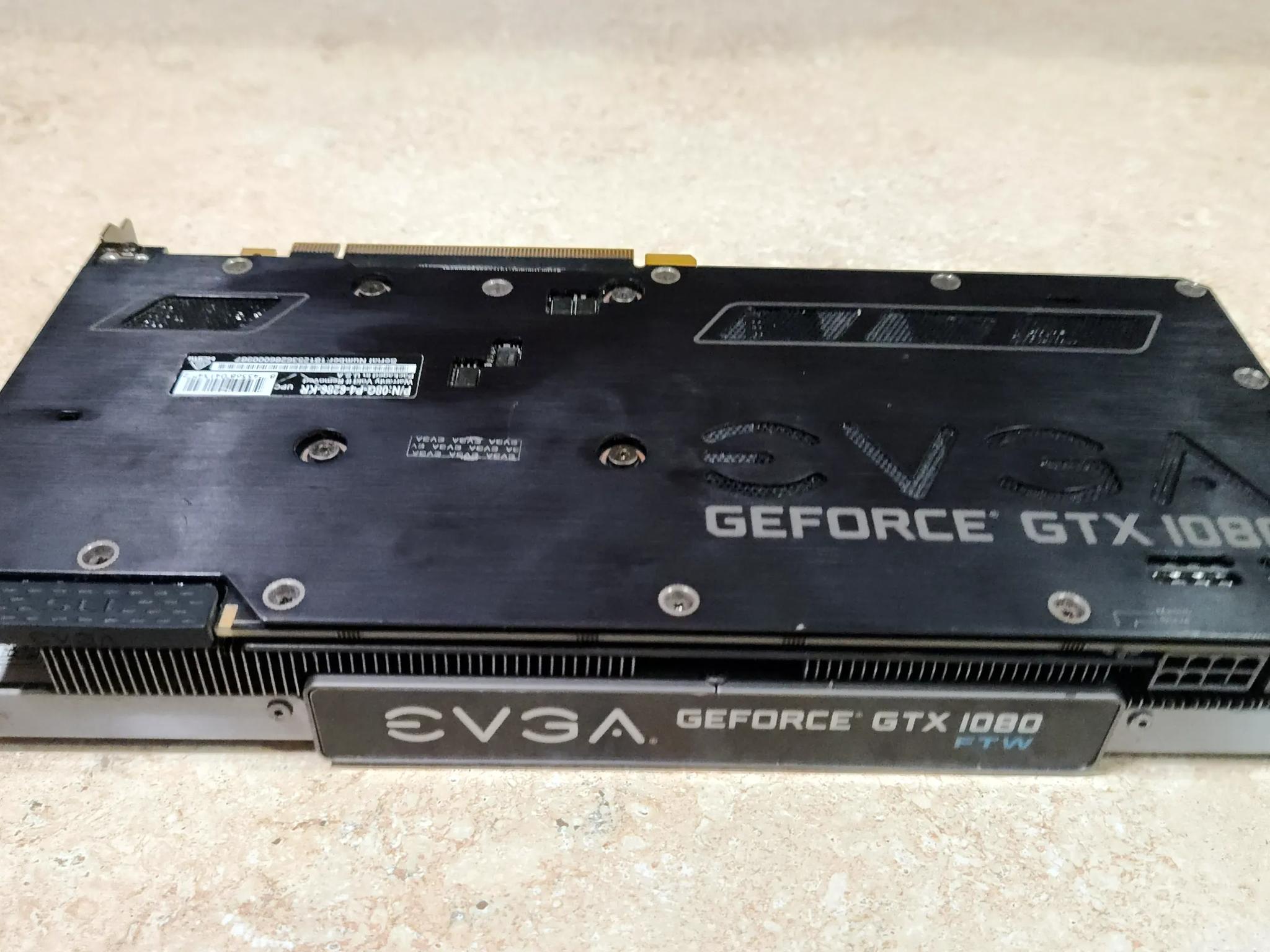 🔥 EVGA GTX 1080 FTW GPU