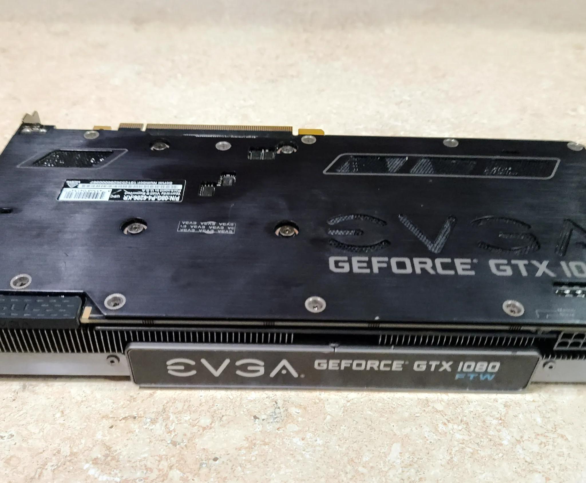 🔥 EVGA GTX 1080 FTW GPU