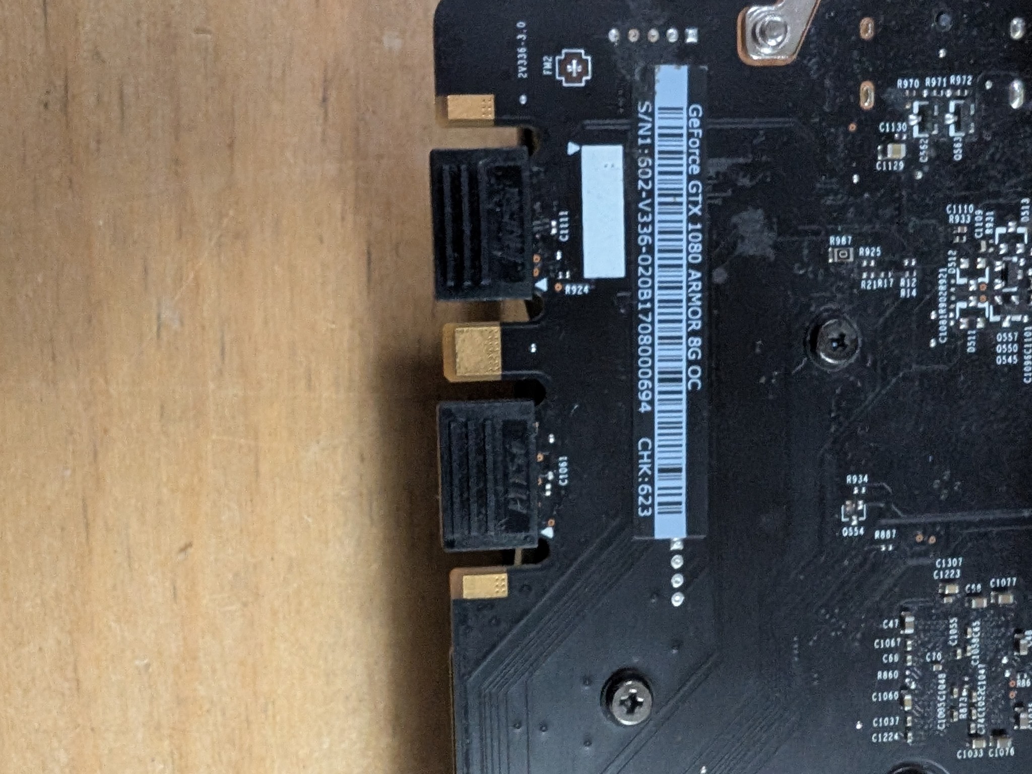 MSI ARMOR GeForce GTX 1080