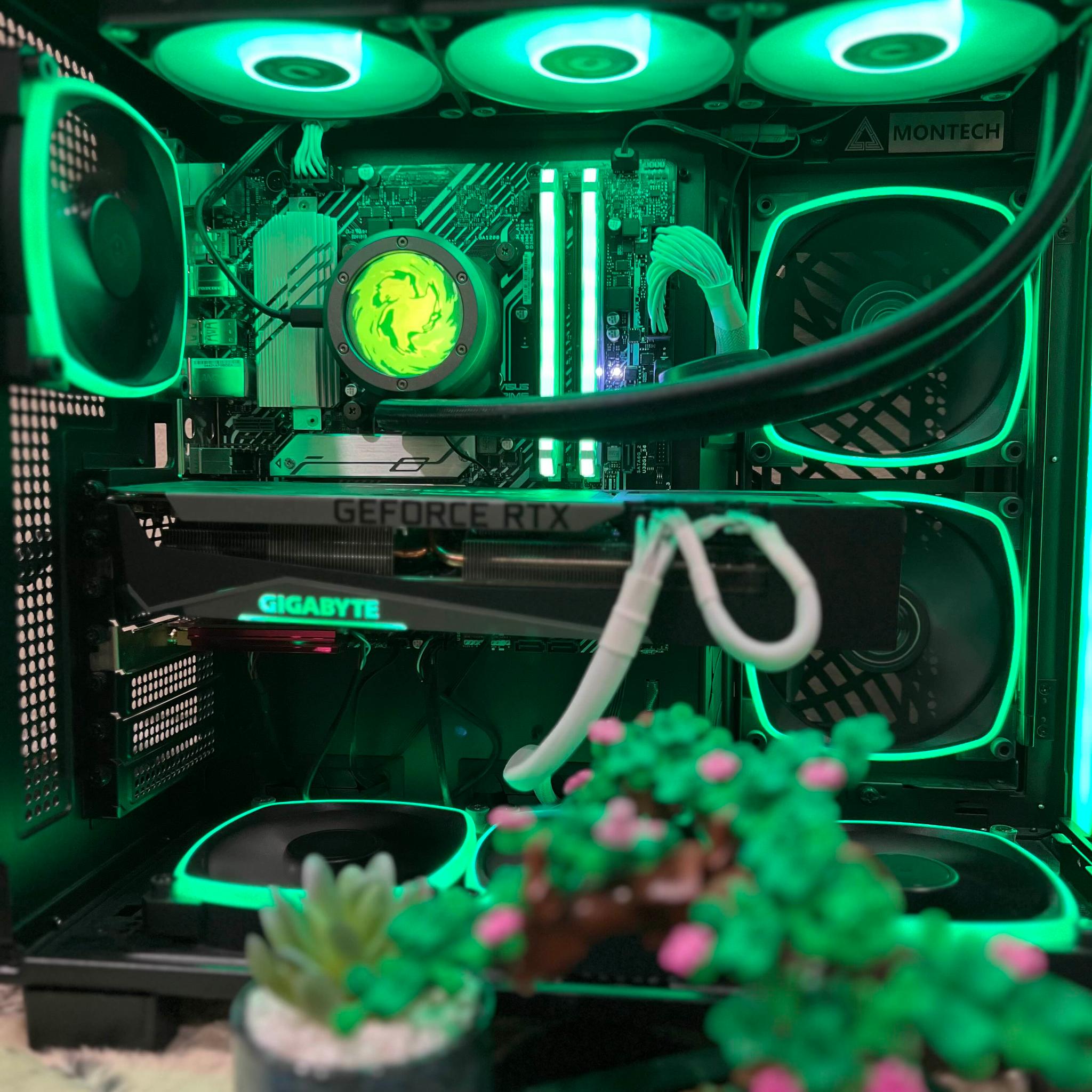 Gigabyte RTX 3070 Ti i7‑11700KF Gaming PC | Excellent Condition | 1TB NVMe | 850W | LCD AIO