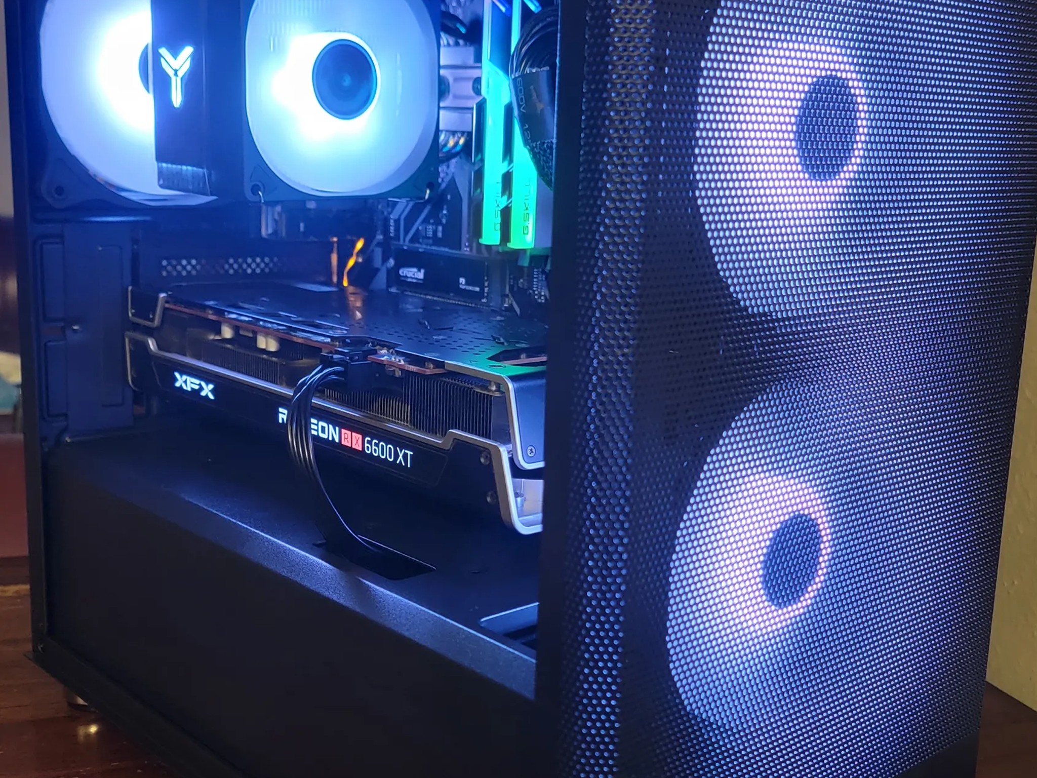 Gaming PC Ryzen 7 3700x, RX 6600 XT, 32Gb Ram, 4Tb total storage
