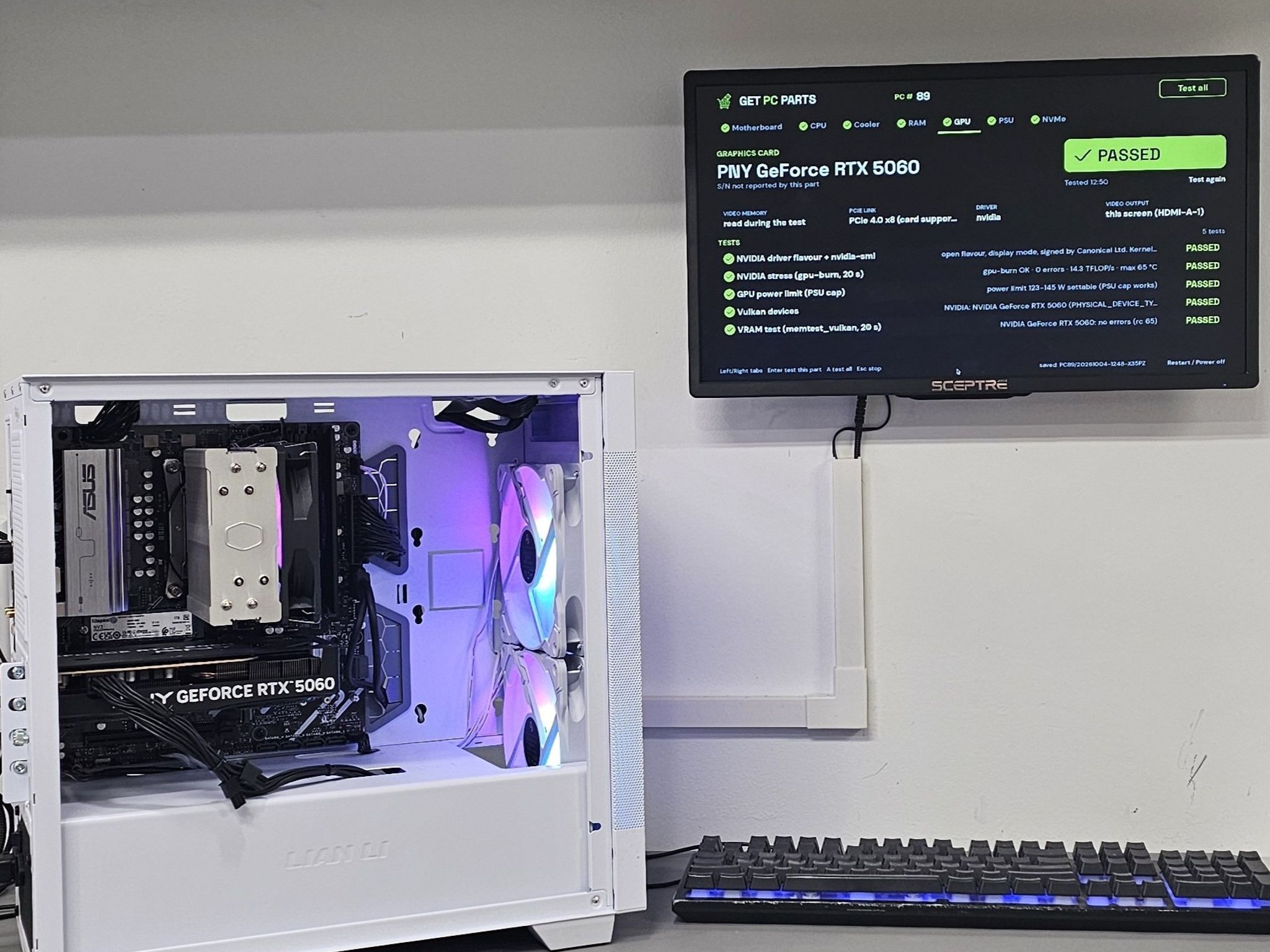 RTX 5060 PNY 8GB