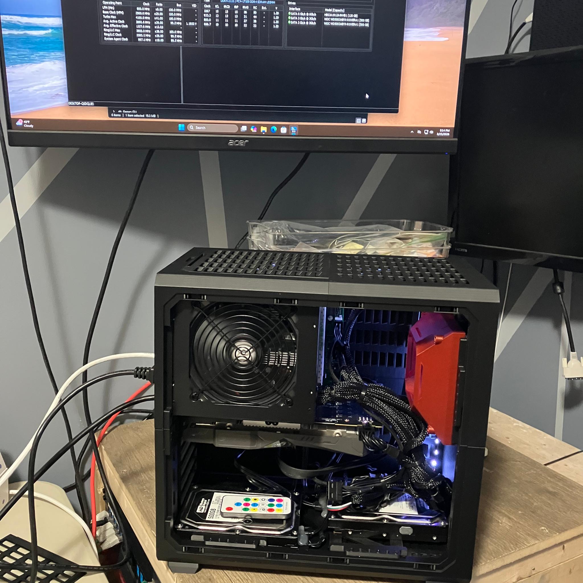 Six Core | i5-9400f | RX 570 OC | 8 GB Ram | 120 GB SSD | 1 TB Game HDD | 600W PSU | Win 11 Pro |