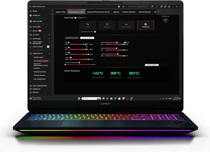 Brand New HP OMEN MAX 16″ Gaming Laptop – RTX 5080 – 32GB RAM – 1TB NVMe SSD