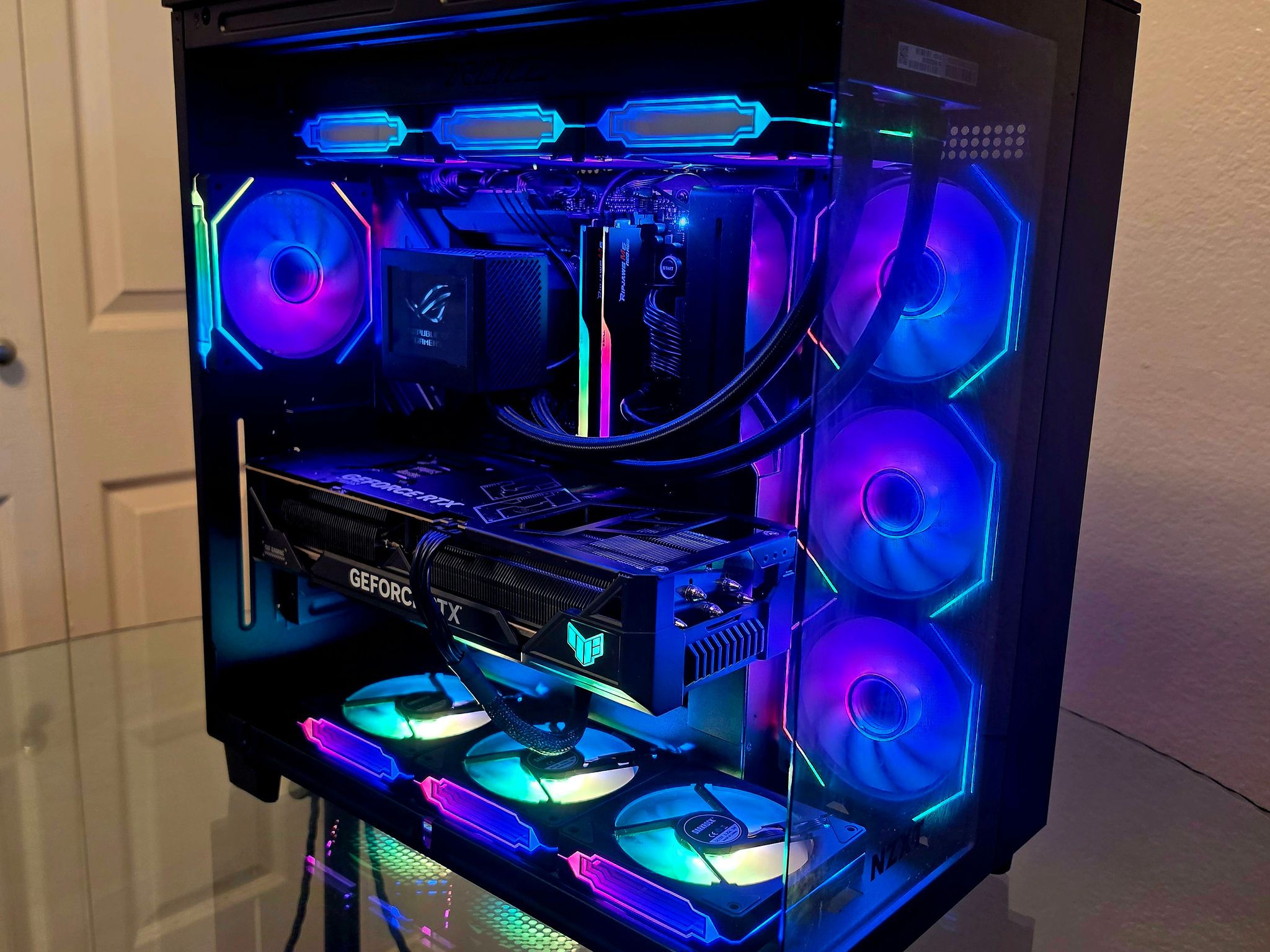 Custom Gaming PC - RTX 4080 | Intel i9-13900KS (6.0GHz) | 32GB DDR5 | 2TB SSD | NZXT H9 Flow