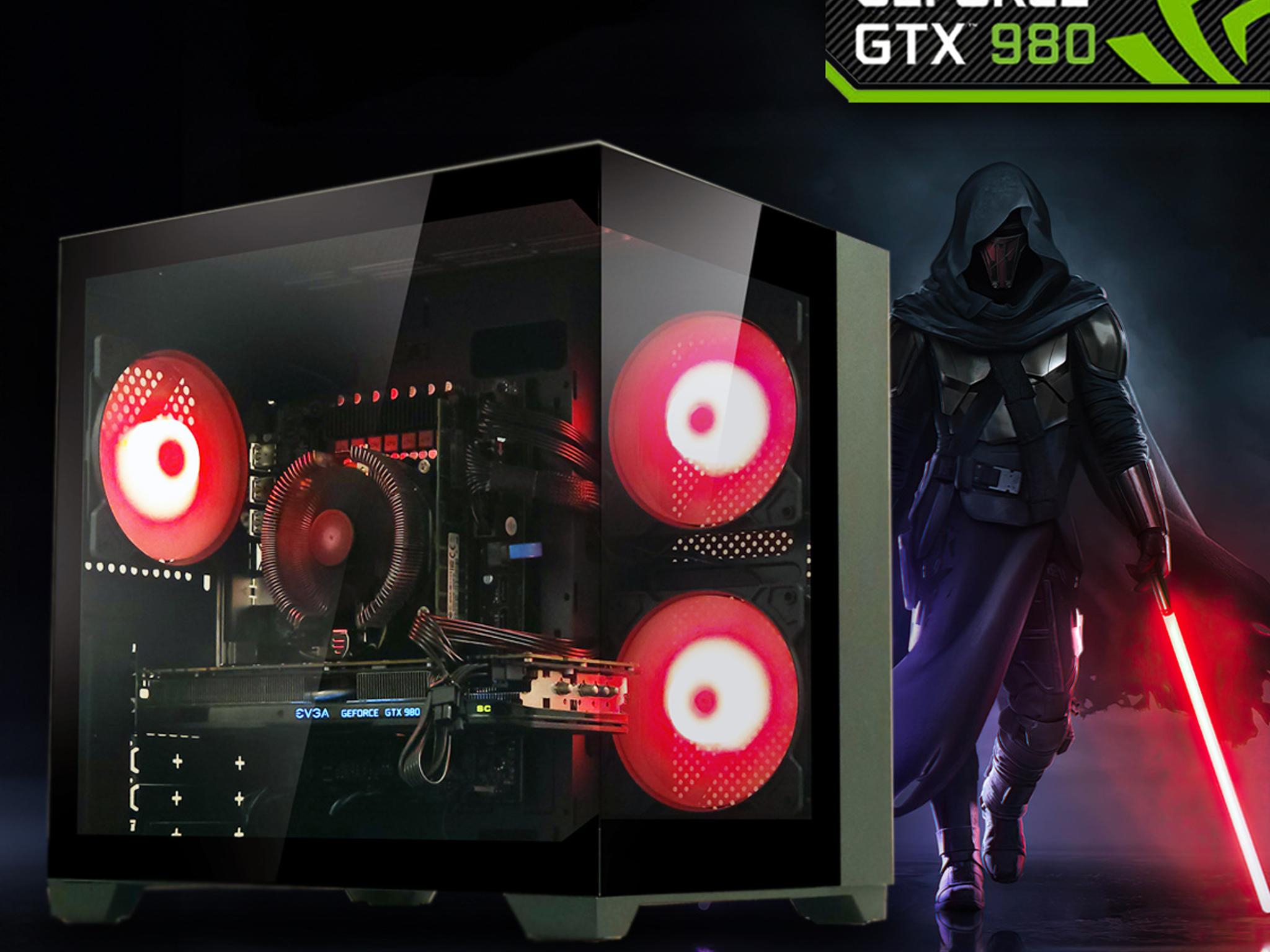 🏆 GTX 980, INTEL Xeon 10-CORE , 16GB RAM, 256GB M.2 SSD + 500GB HDD, WIFI | Great Value Gaming PC!