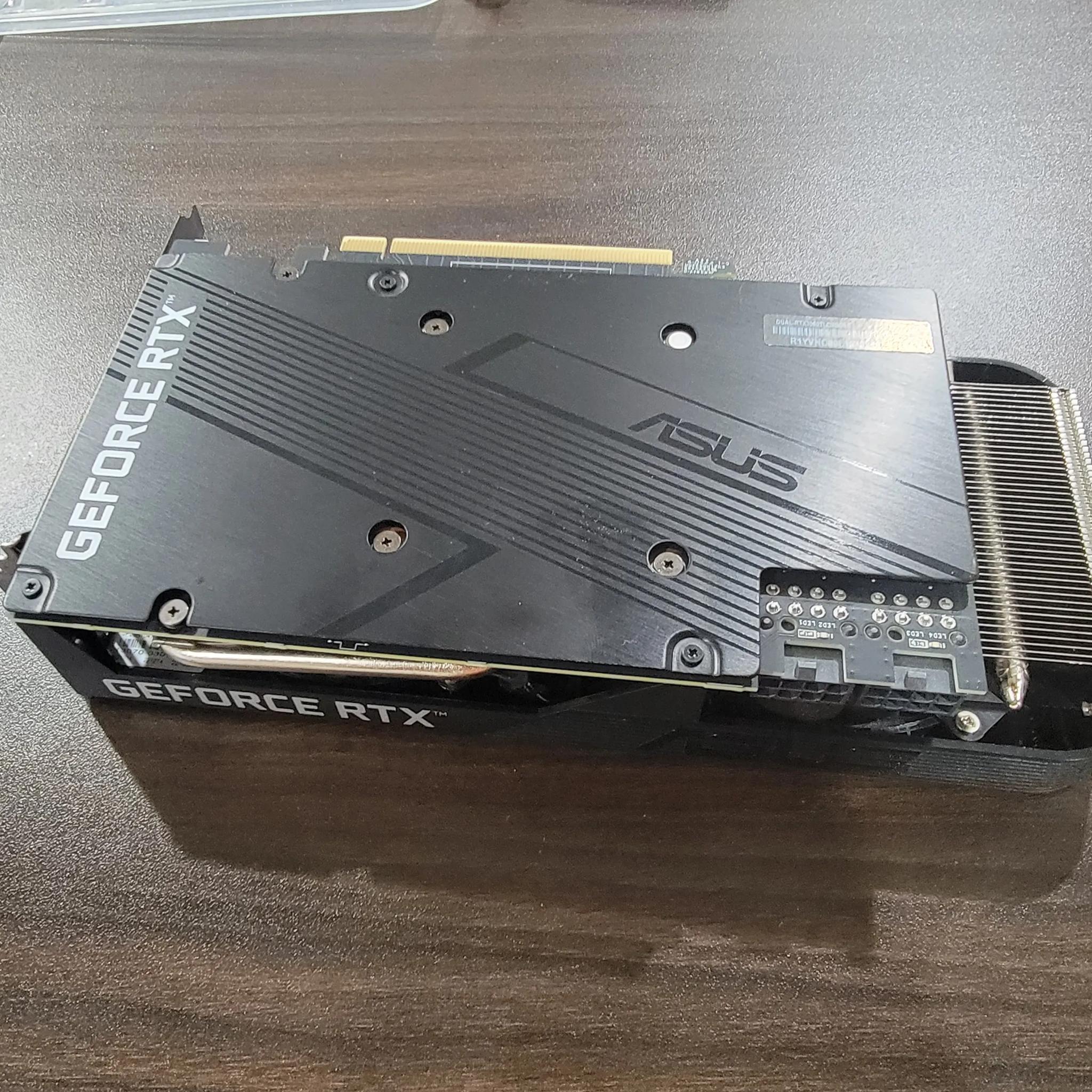 ASUS Dual NVIDIA GeForce RTX 3060 Ti OC Graphics Card (8GB GDDR6X Memory, Axial-tech Fan Design)