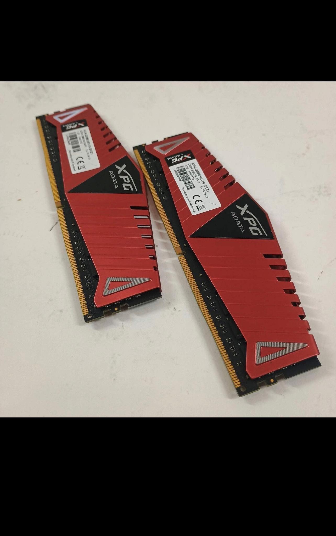 ADATA XPG 16GB (2x8GB) RAM DDR4 2666MHz AX4U266638G19-BRZ1