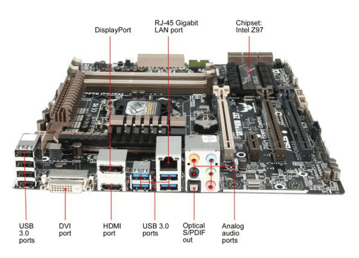 ASUS INTEL Z97 GRYPHON LGA1150 DDR3 mATX MOTHERBOARD WITH INCLUDED ASUS GRYPHON ARMOR KIT