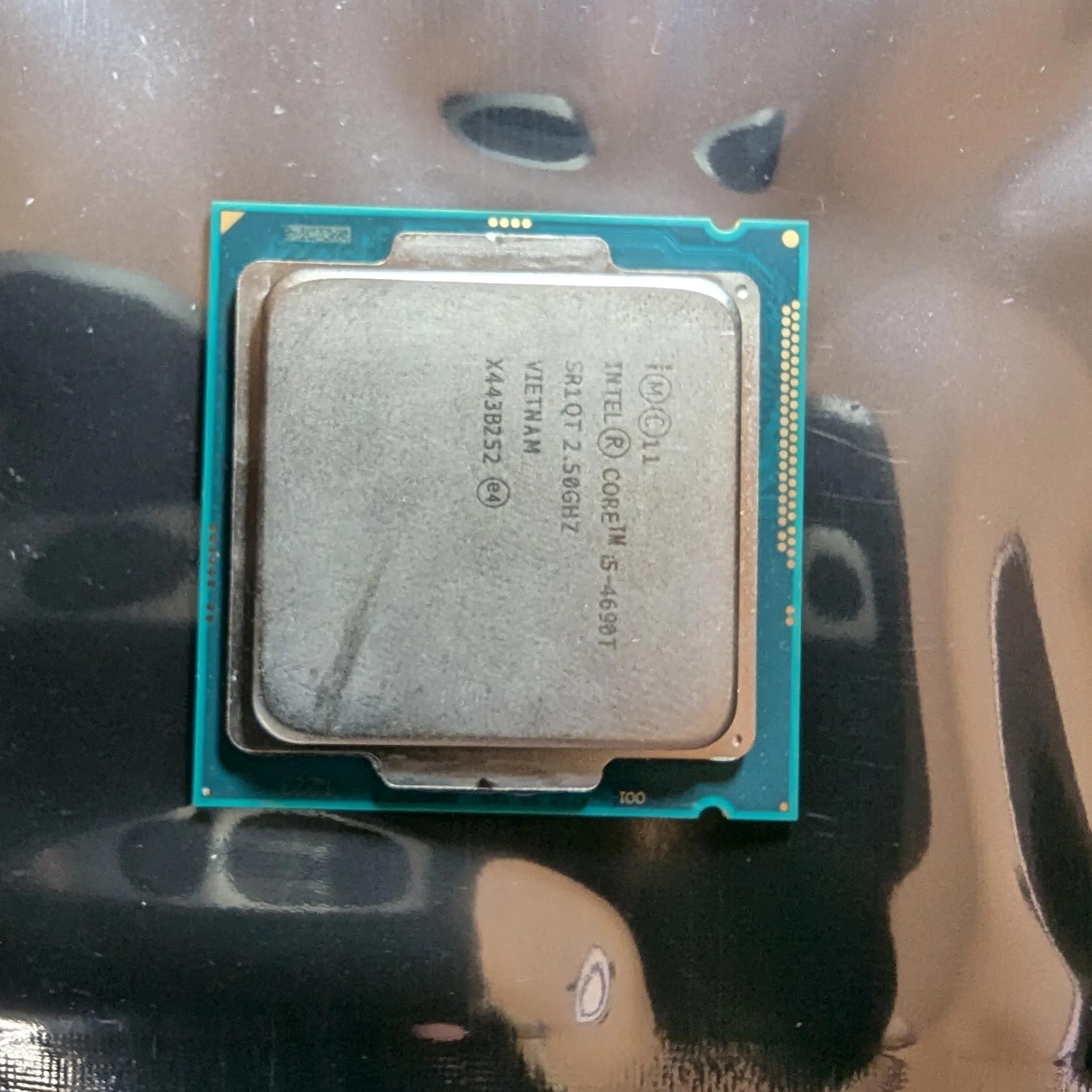 USED Intel i5 4690T CPU - 4 Cores - LGA 1150/H3