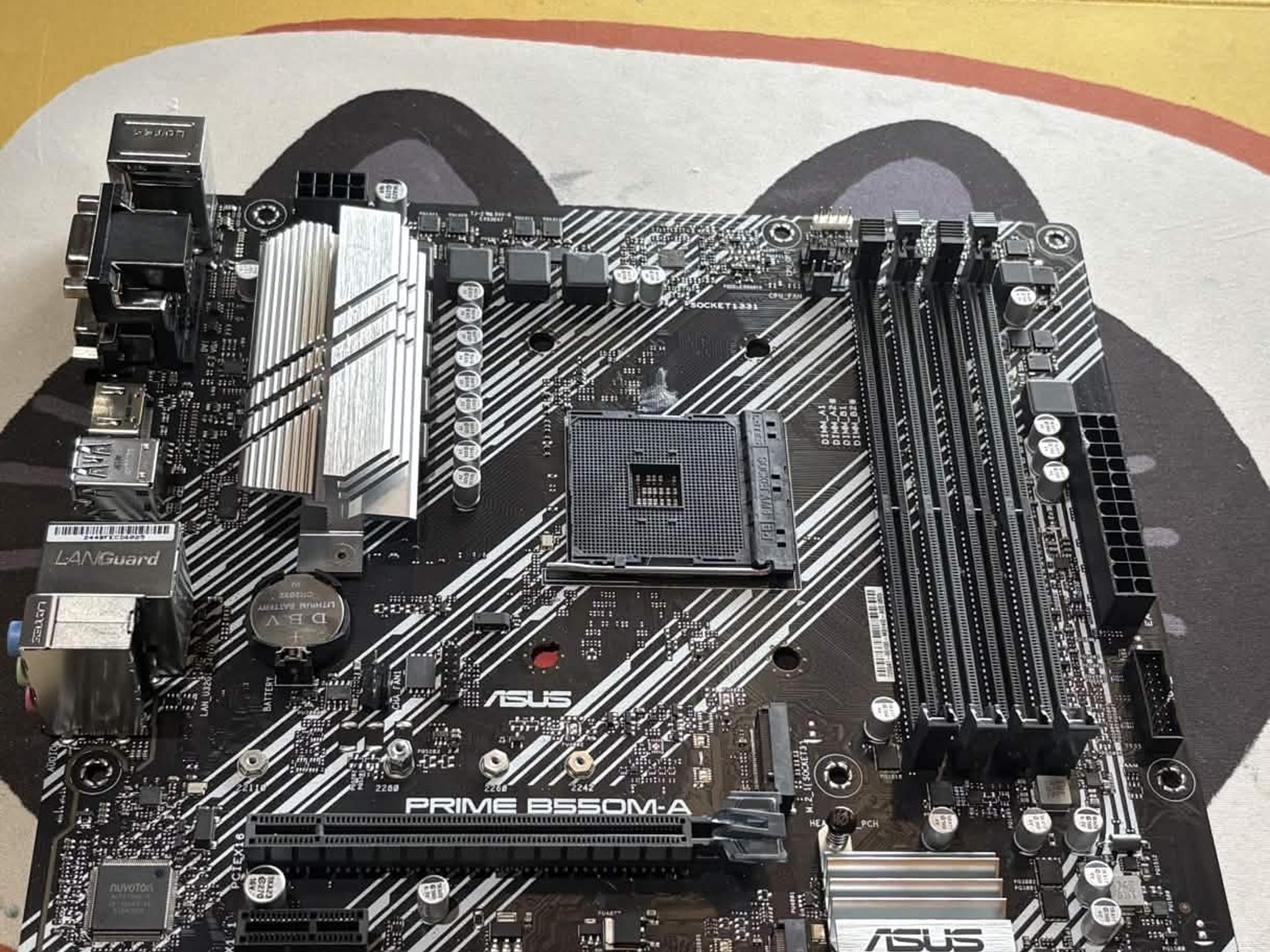 ASUS Prime B550M-A AM4 B550 Micro-ATX