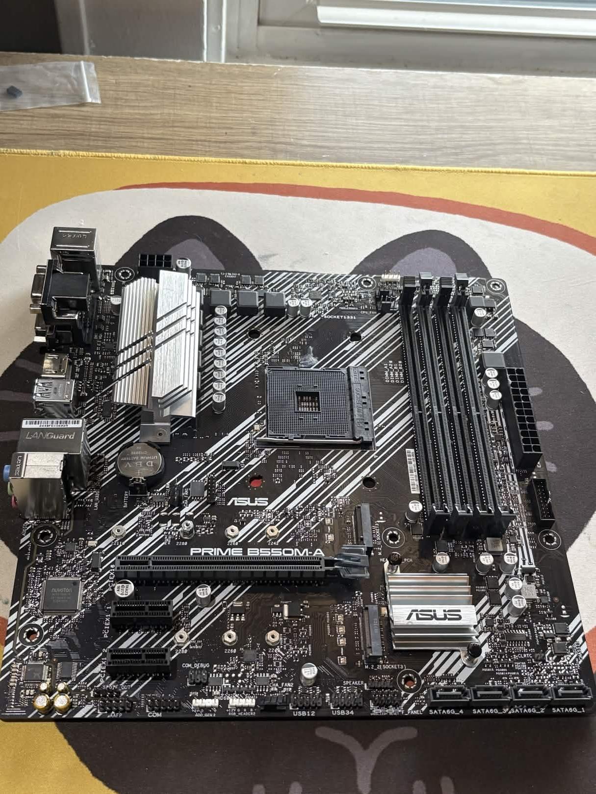 ASUS Prime B550M-A AM4 B550 Micro-ATX