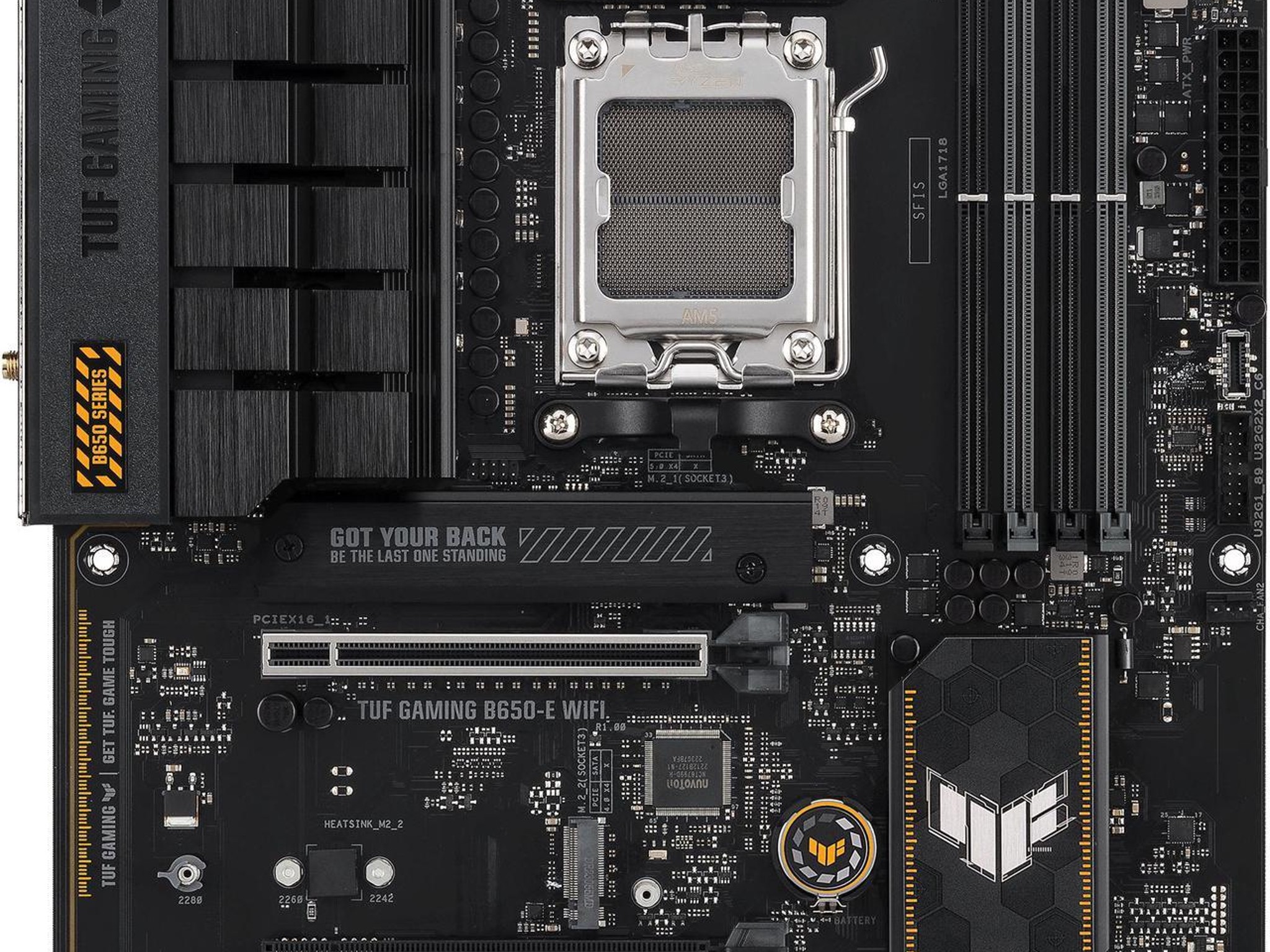 ASUS TUF GAMING B650-E WIFI AMD B650 AM5 ATX motherboard LIKE NEW