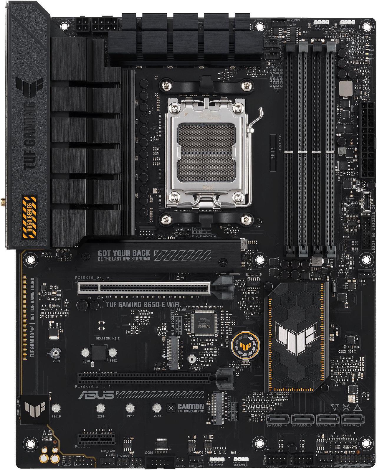 ASUS TUF GAMING B650-E WIFI AMD B650 AM5 ATX motherboard LIKE NEW