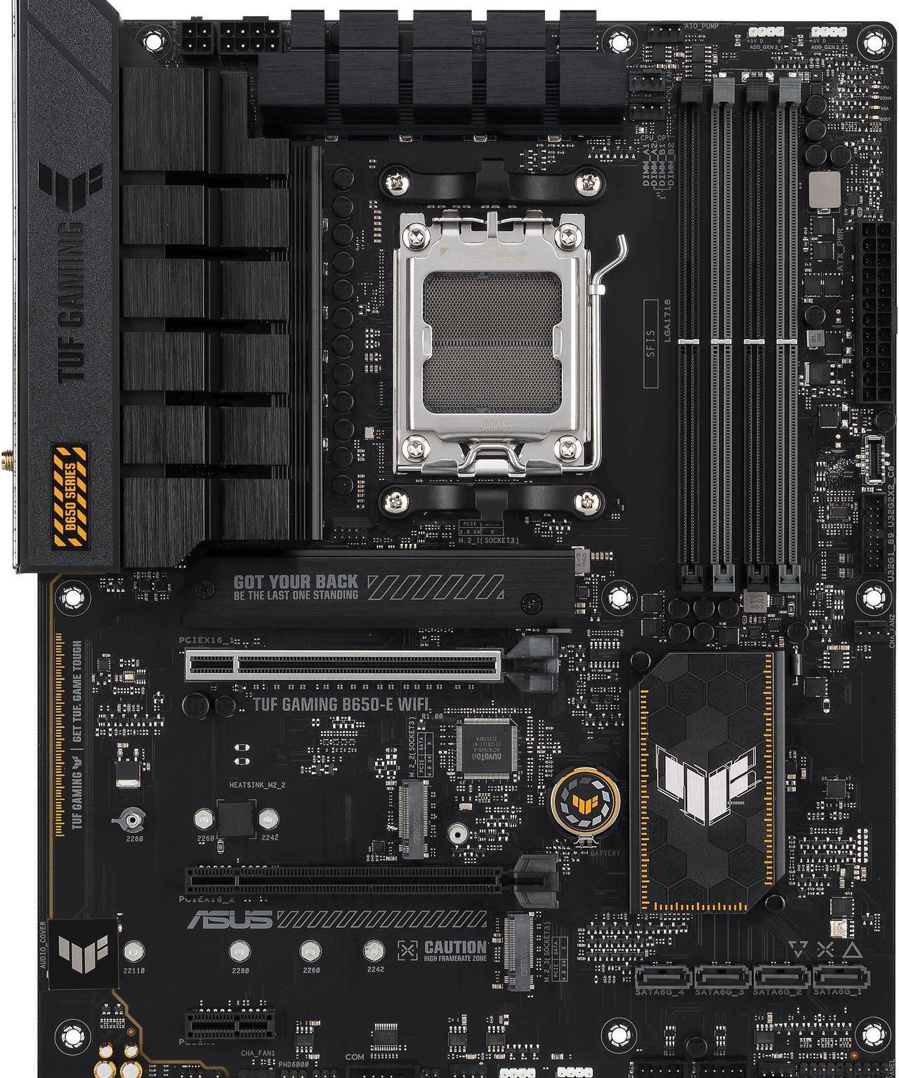ASUS TUF GAMING B650-E WIFI AMD B650 AM5 ATX motherboard LIKE NEW