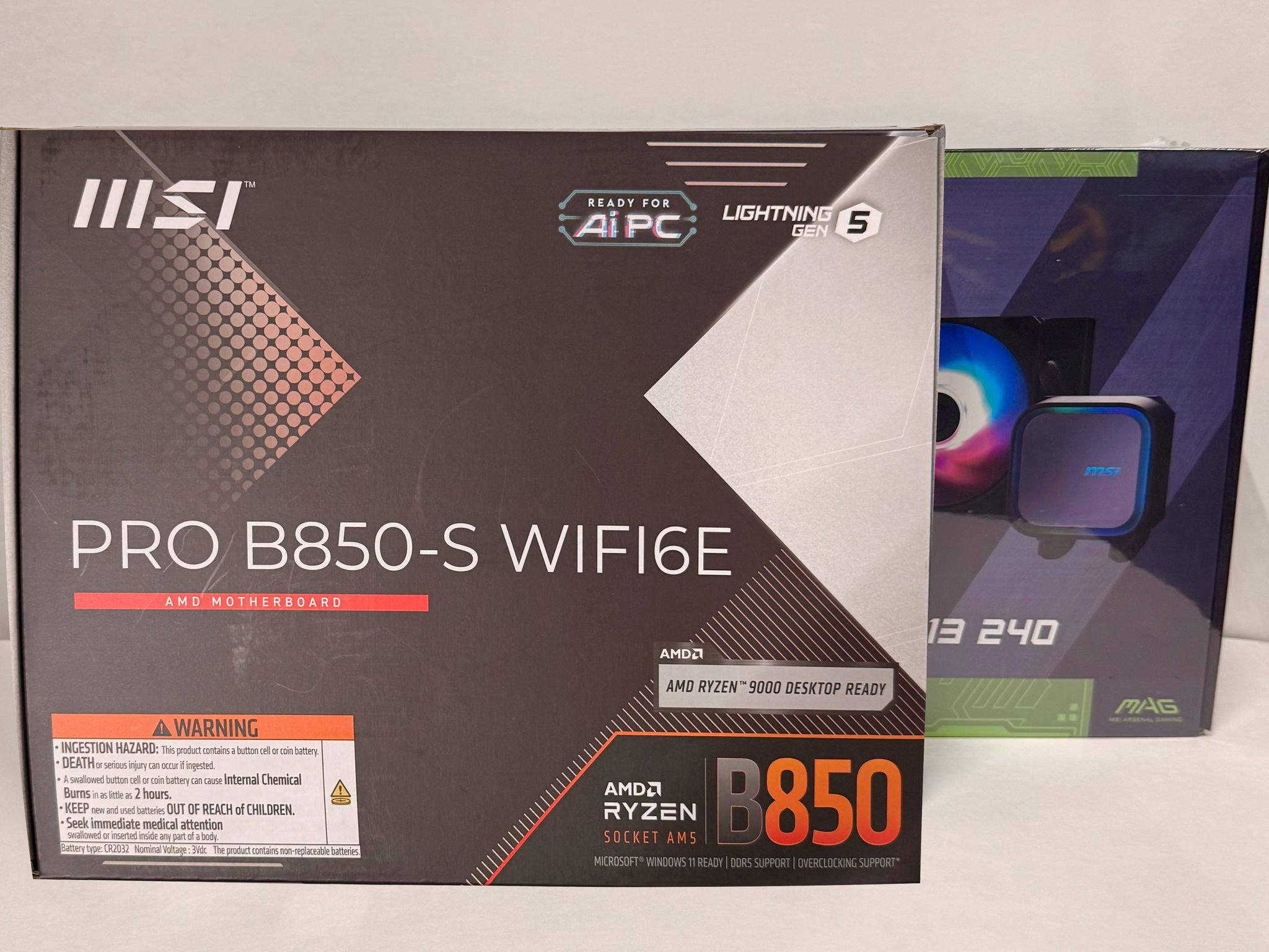 MSI PRO B850-S + MSI MAG Coreliquid A13 240 COMBO