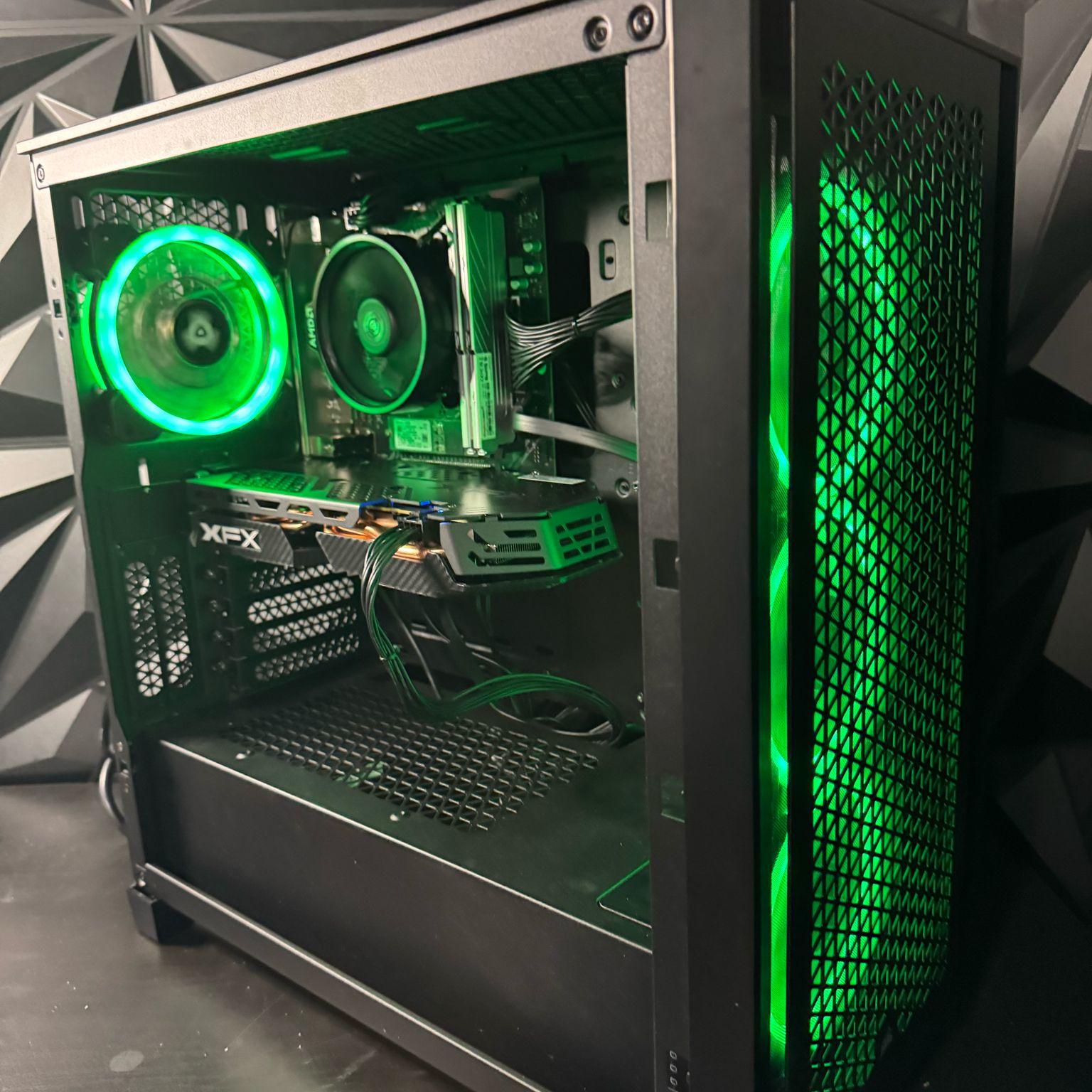 💰 Budget Baddie 580 💀🔥 Ryzen 2600| RX 580| 16 GB DDR4 |1.75 TB Storage