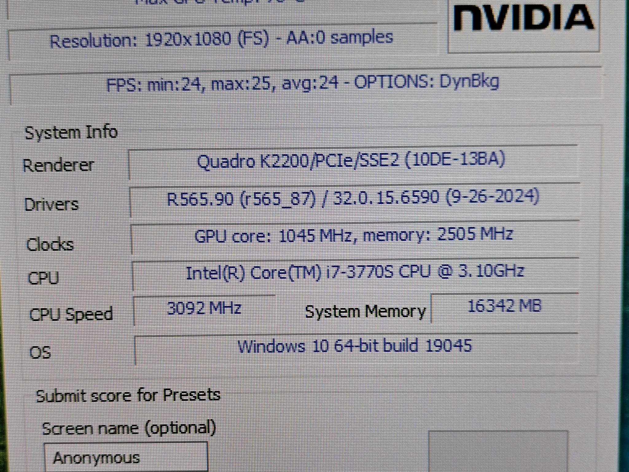 Budget 1080p Esports Gaming PC i7 16GB RAM Quadro K2200 4GB Win 10 Activated NVENC CLOSEOUT PRICE!