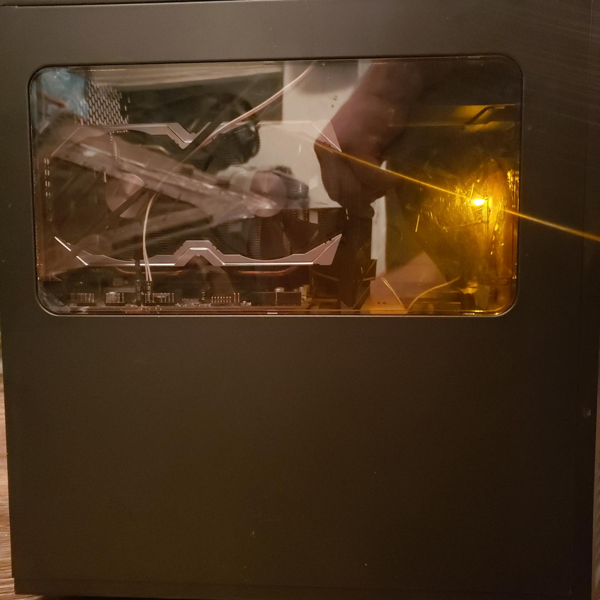 USED Custom PC, i5 8400 3.80GHz, 2x4gb DDR4, GTX 1060 6gb, 256Gb SSD + 2TB HDD