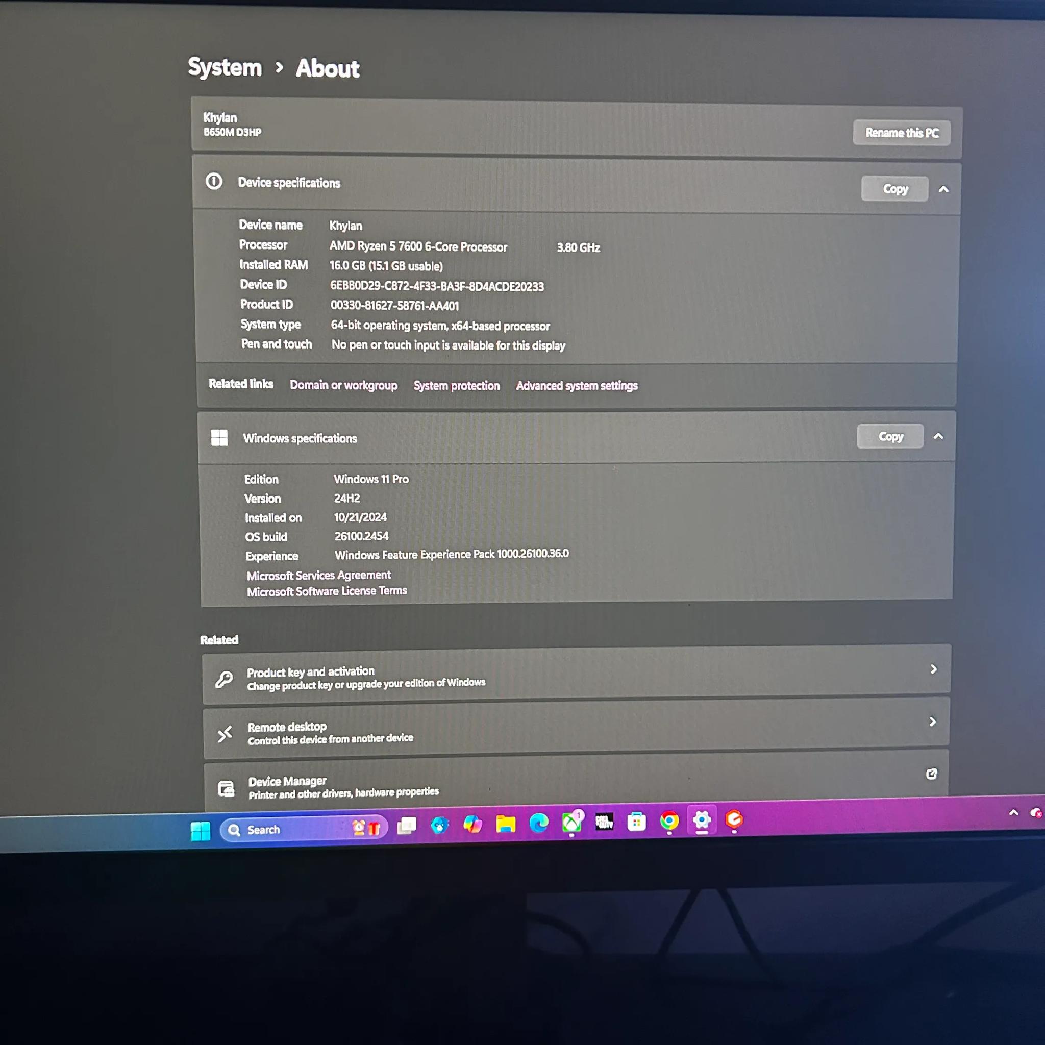 INSANE Ryzen 5 7600 | GIGABYTE B650M D3HP | GeForce RTX 3080 |  1TB M.2 SSD | CX750 80 Plus Bronze |
