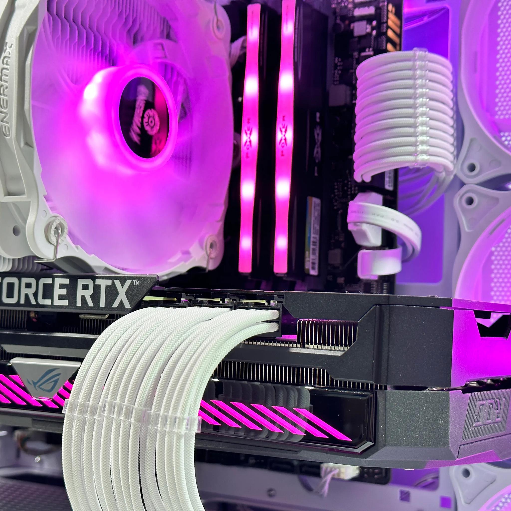 Iceberg🧊 Gaming PC❄️Nvidia RTX 3070 Ti 8GB❄️Intel 12400F 6 core❄️16GB DDR4❄️1TB NVME