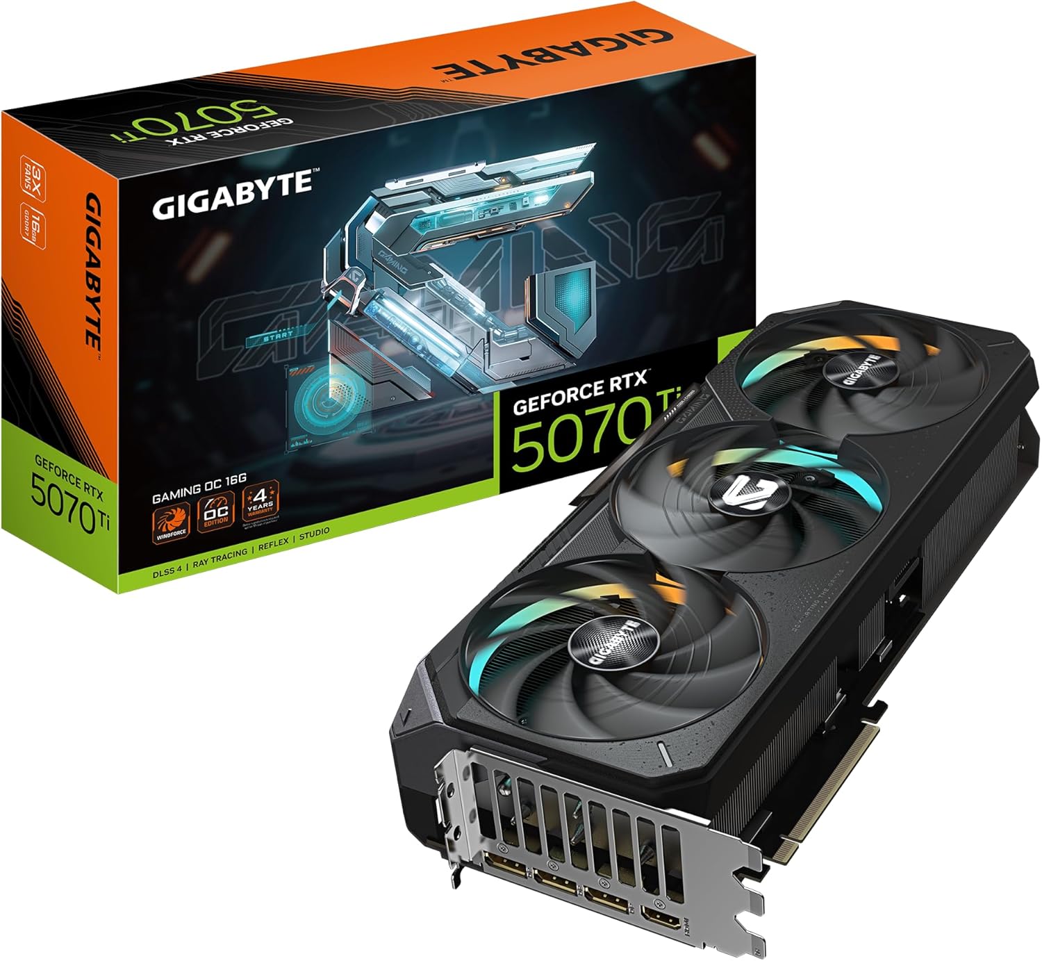 🔥 NEW — Gigabyte NVIDIA GeForce RTX 5070Ti 16G Gaming OC Video Card 🔥