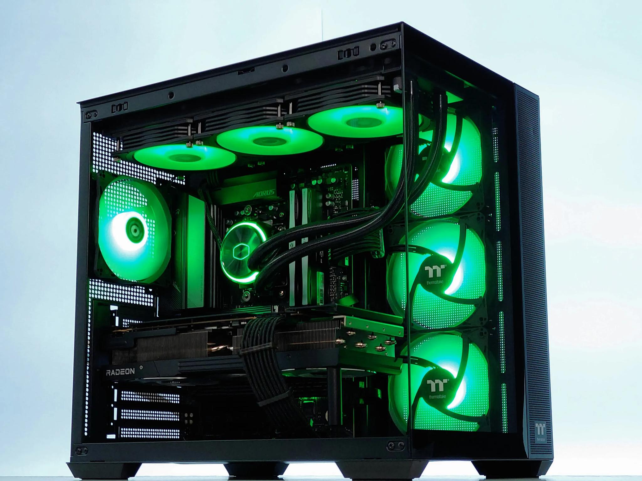 🫗🧊Liquid Cooled Gaming PC⚡AMD RX 7900 XT 20GB⚡Intel i5 13600KF 14 core⚡32GB DDR5⚡1TB SSD