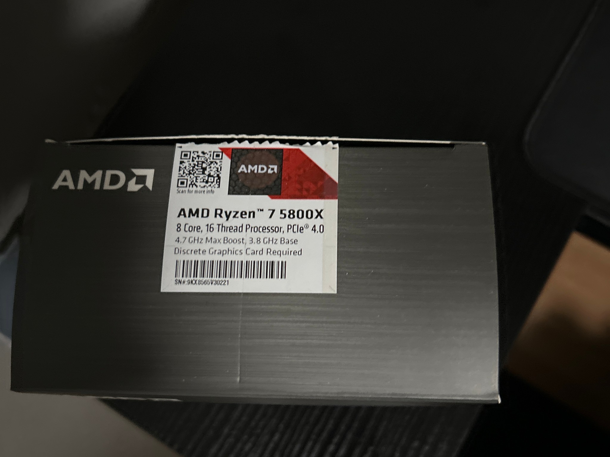 AMD Ryzen 7 5800x